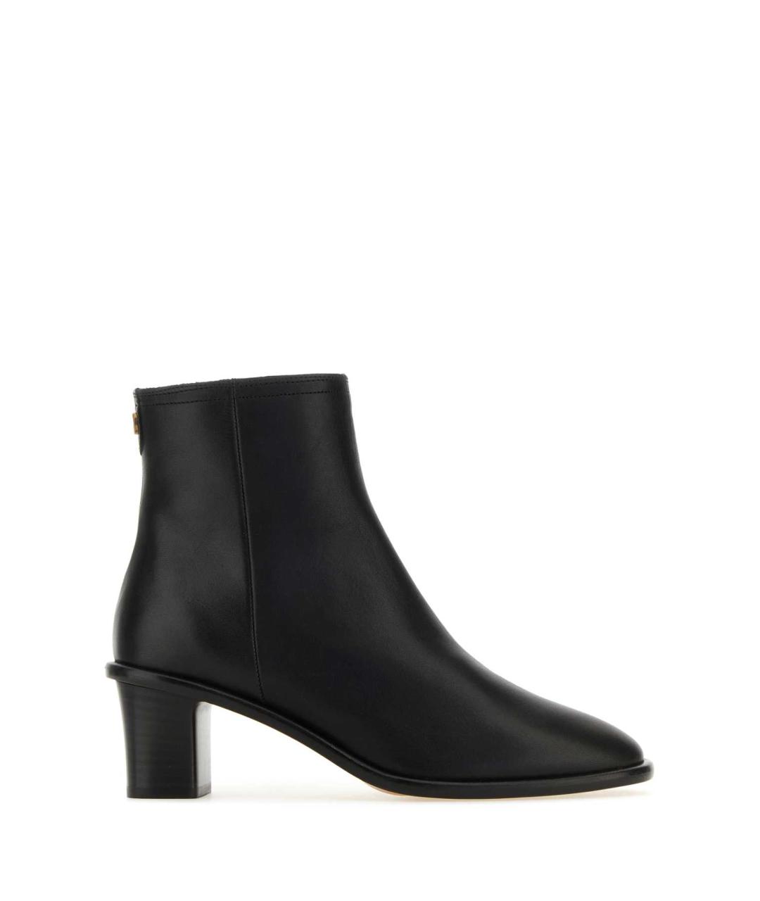 ISABEL MARANT Черные кожаные ботильоны, фото 1