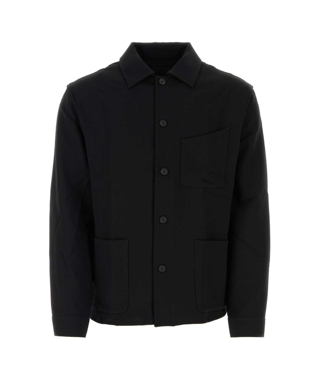 GIVENCHY Черная шерстяная кэжуал рубашка, фото 1