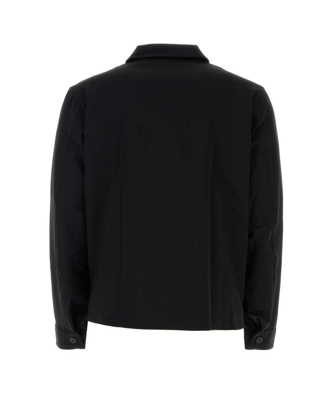GIVENCHY Черная шерстяная кэжуал рубашка, фото 2
