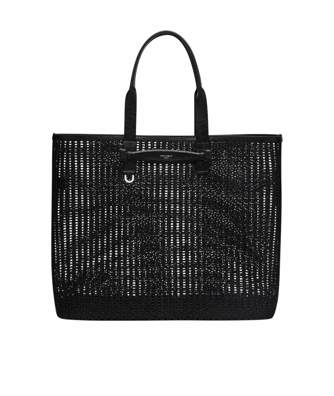 DOLCE&GABBANA Черная сумка тоут, фото 1