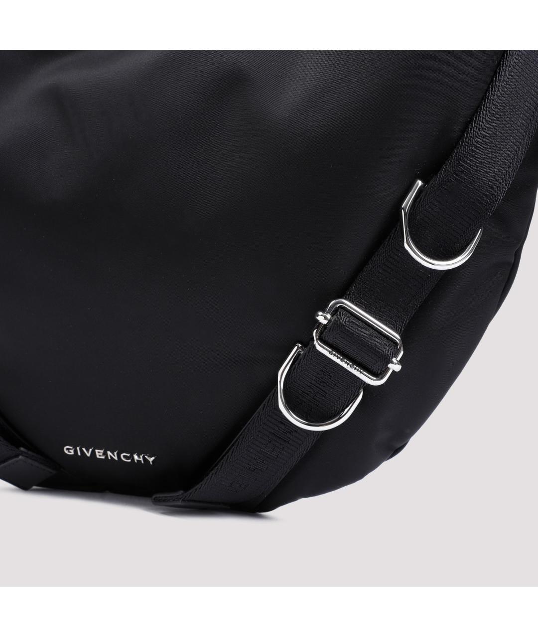 GIVENCHY Черная синтетическая сумка через плечо, фото 5
