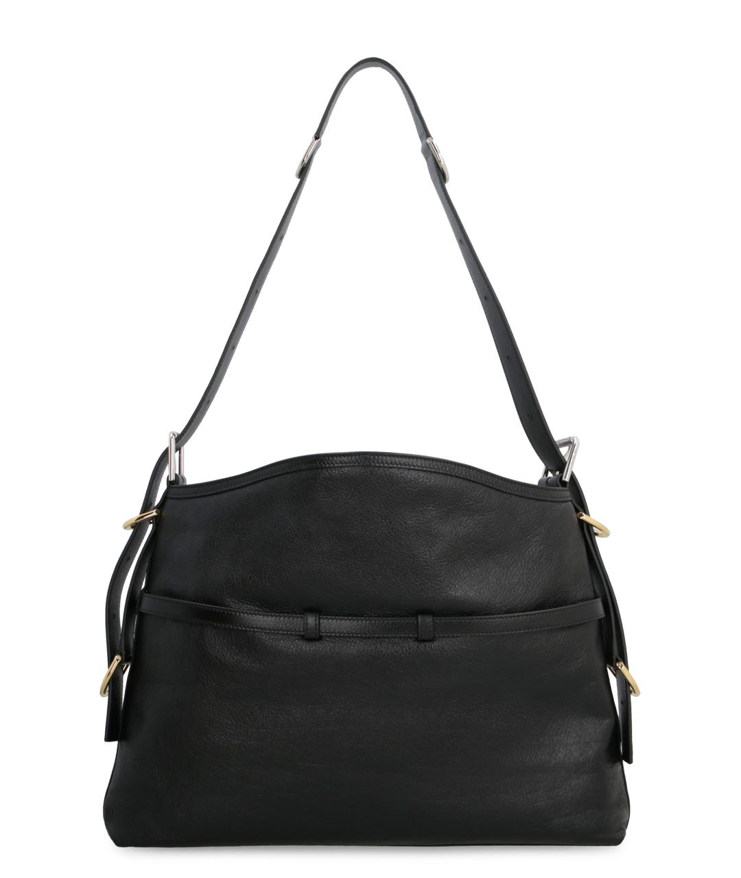 GIVENCHY Черная кожаная сумка через плечо, фото 4