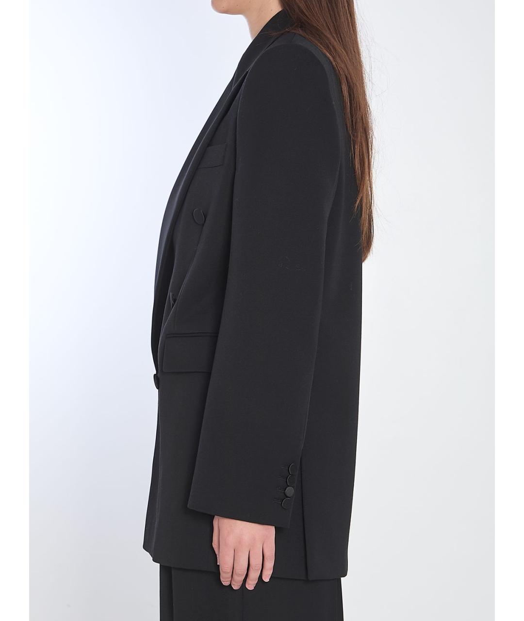 SAINT LAURENT Черная шерстяная куртка, фото 4