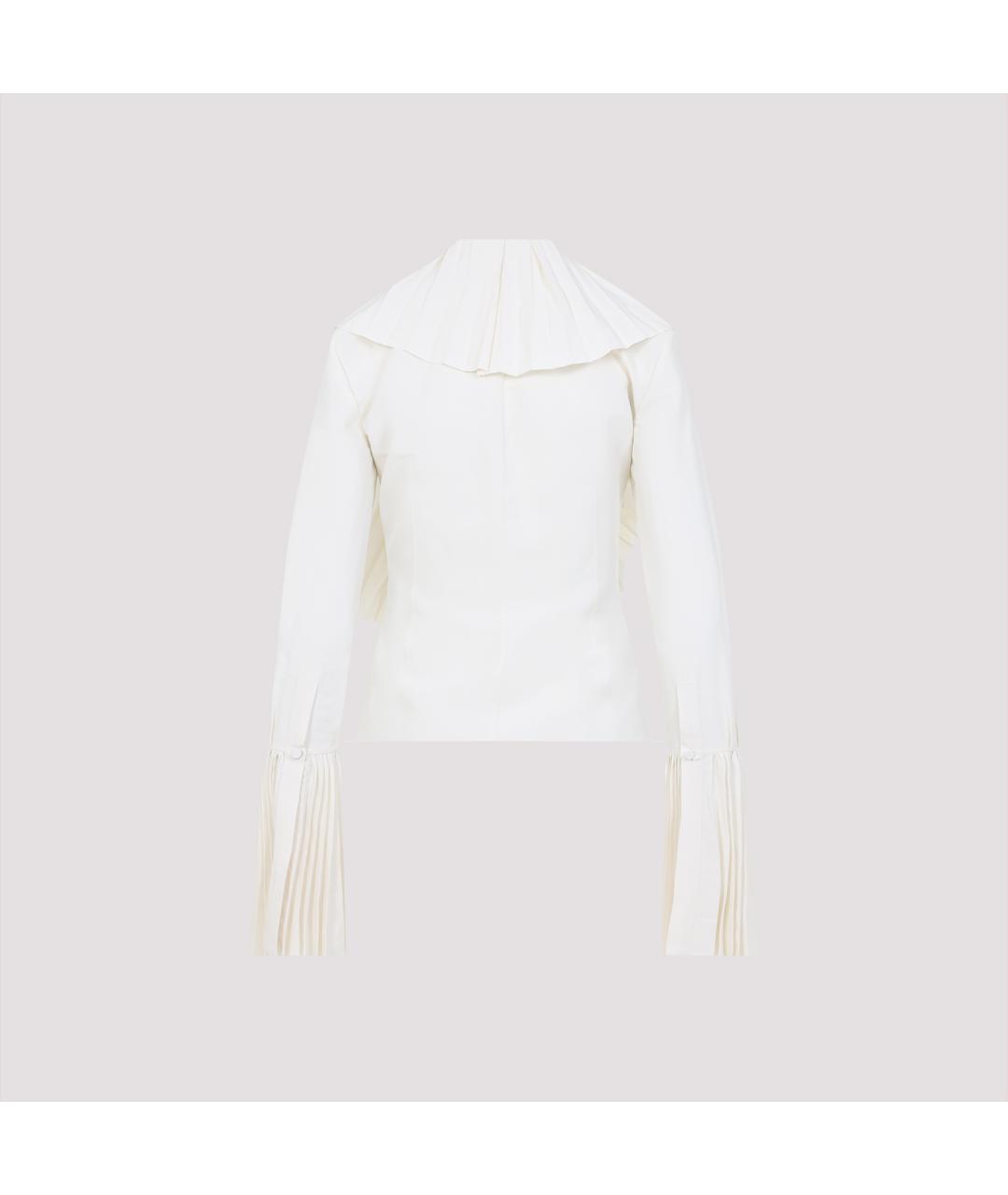 ALEXANDER MCQUEEN Белая блузы, фото 3