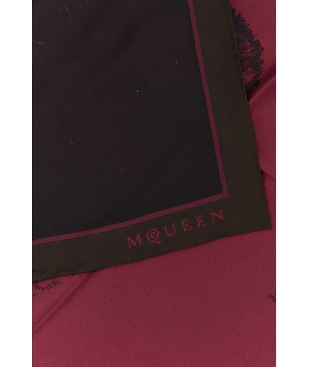 ALEXANDER MCQUEEN Мульти шелковый шарф, фото 2