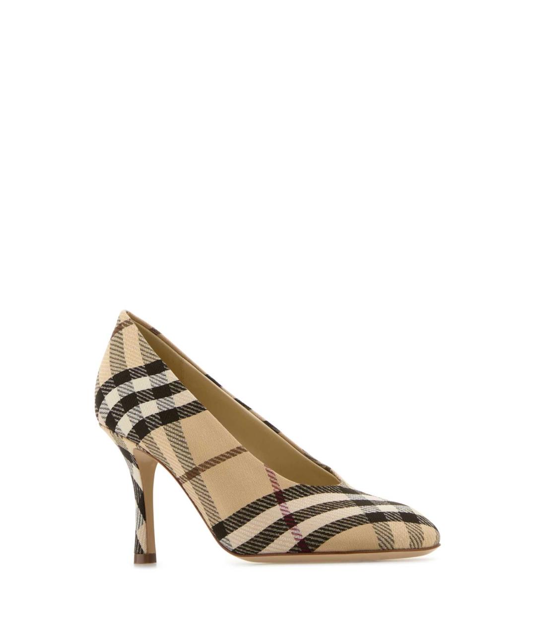 BURBERRY Бежевые туфли, фото 2