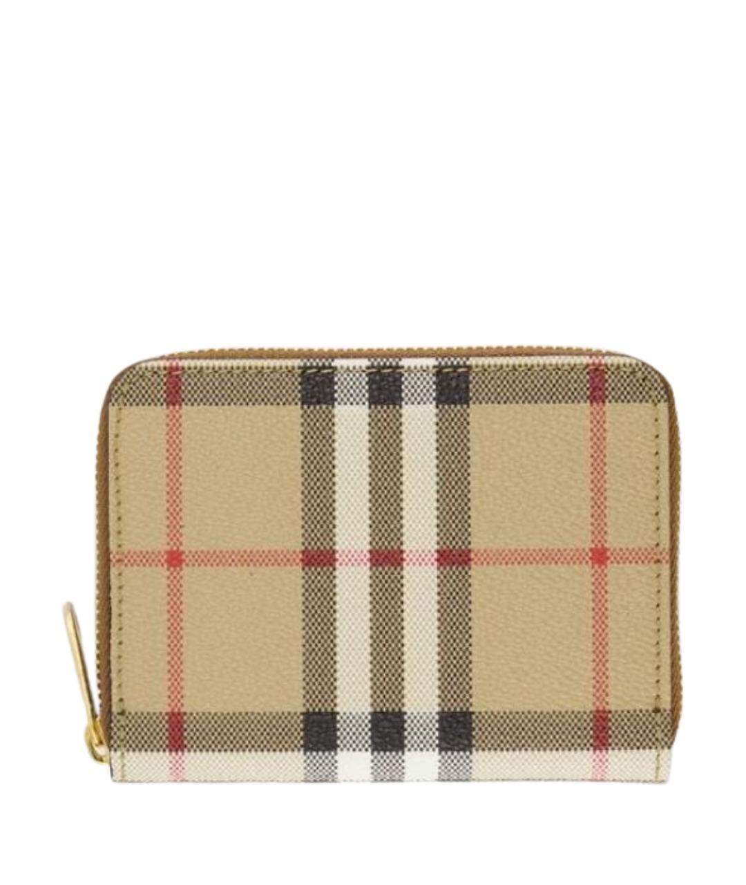 BURBERRY Бежевый кошелек, фото 1