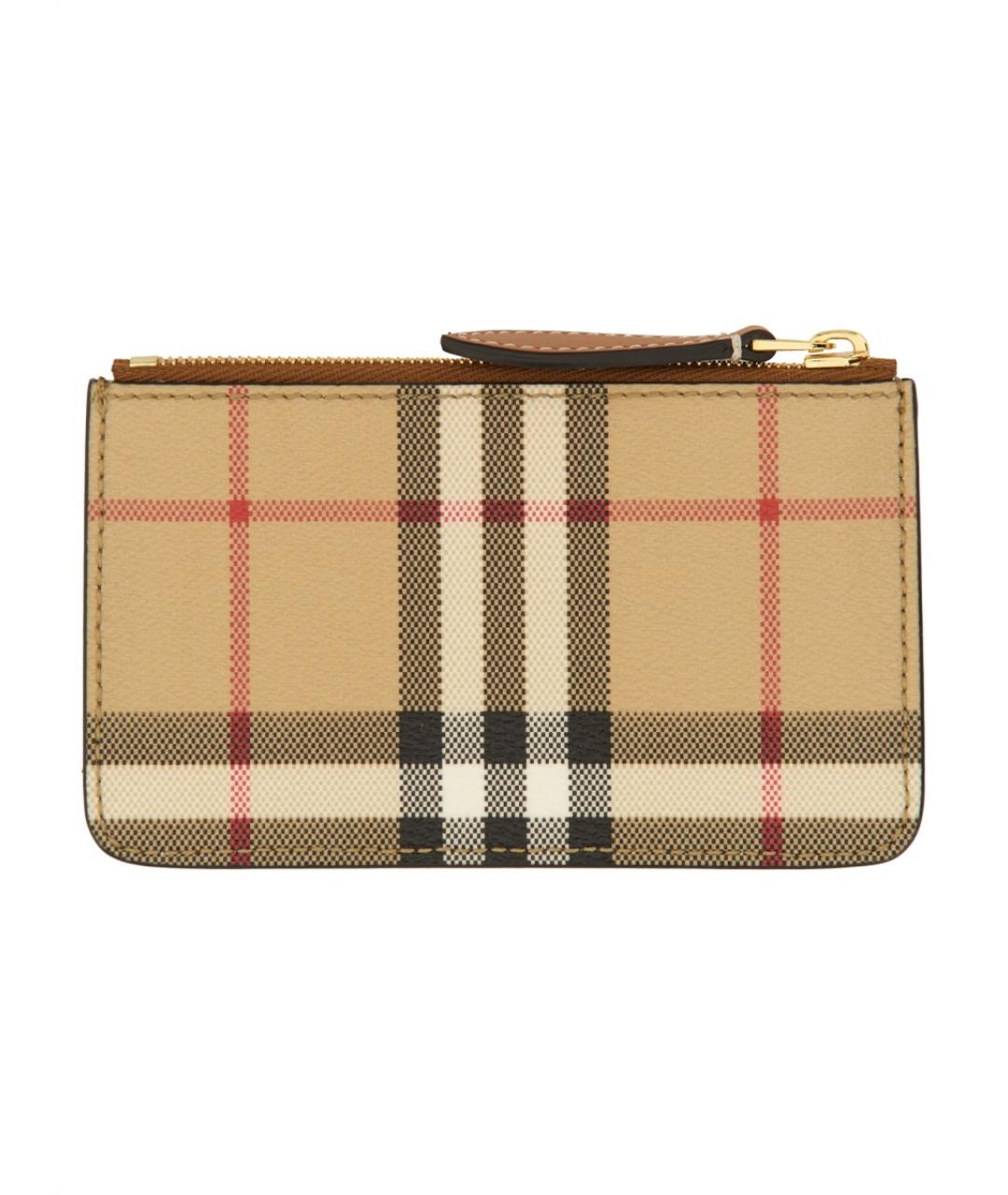 BURBERRY Бежевый кошелек, фото 2
