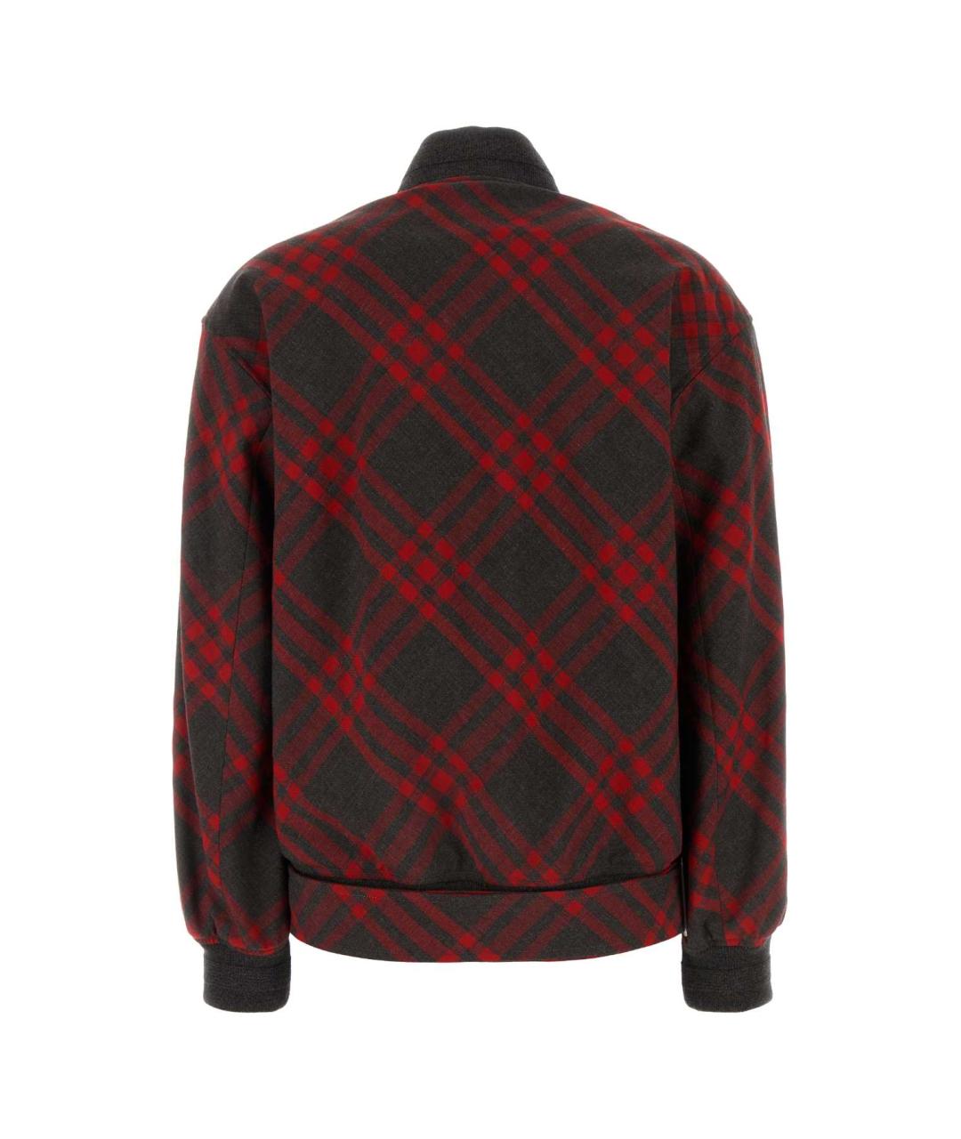BURBERRY Красная полиэстеровая куртка, фото 2