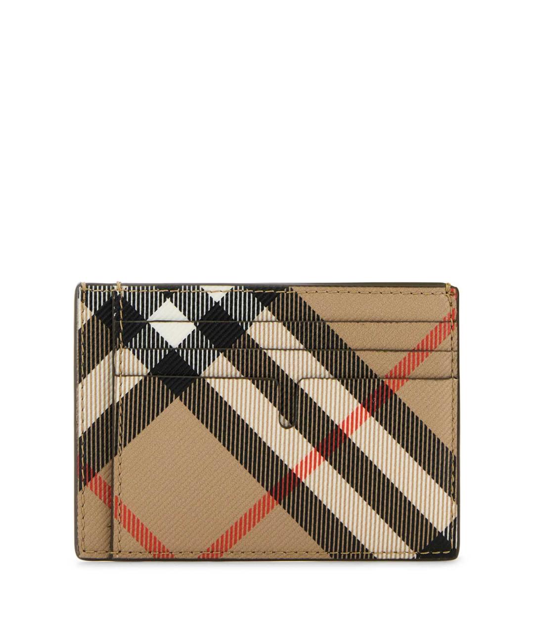 BURBERRY Бежевый кардхолдер, фото 1