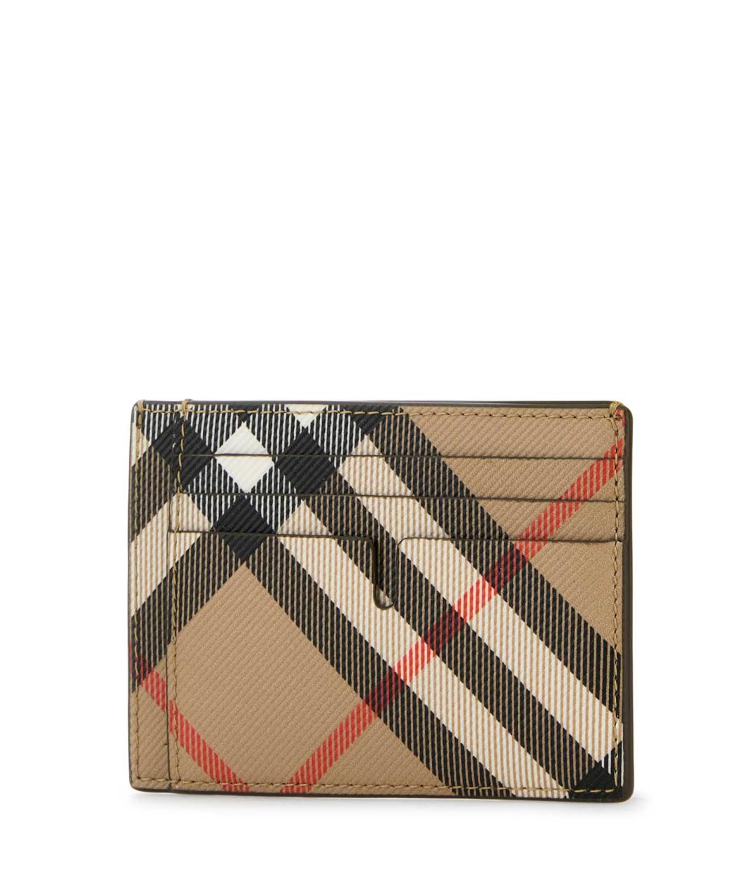 BURBERRY Бежевый кардхолдер, фото 2