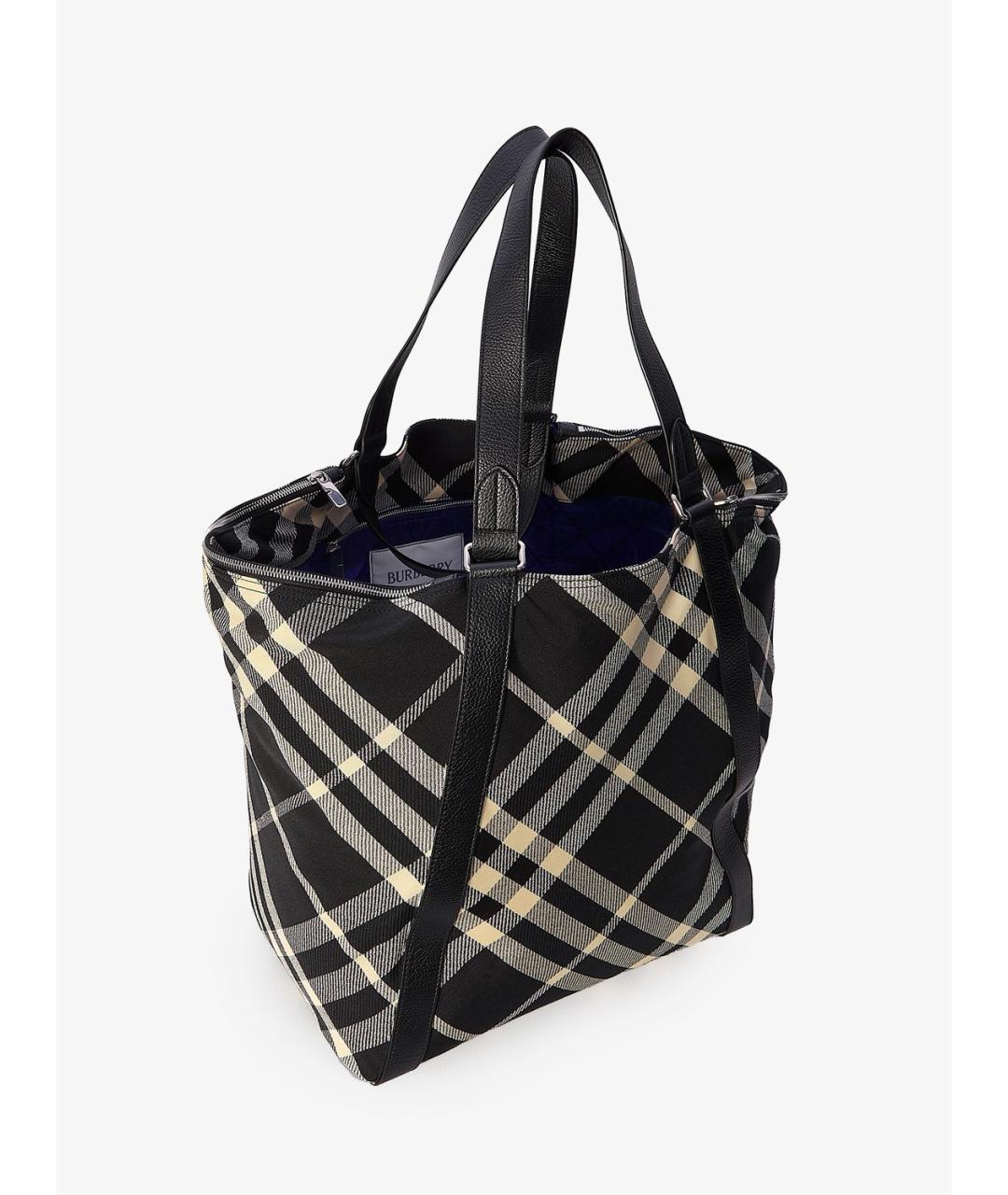 BURBERRY Мульти синтетическая сумка с короткими ручками, фото 5