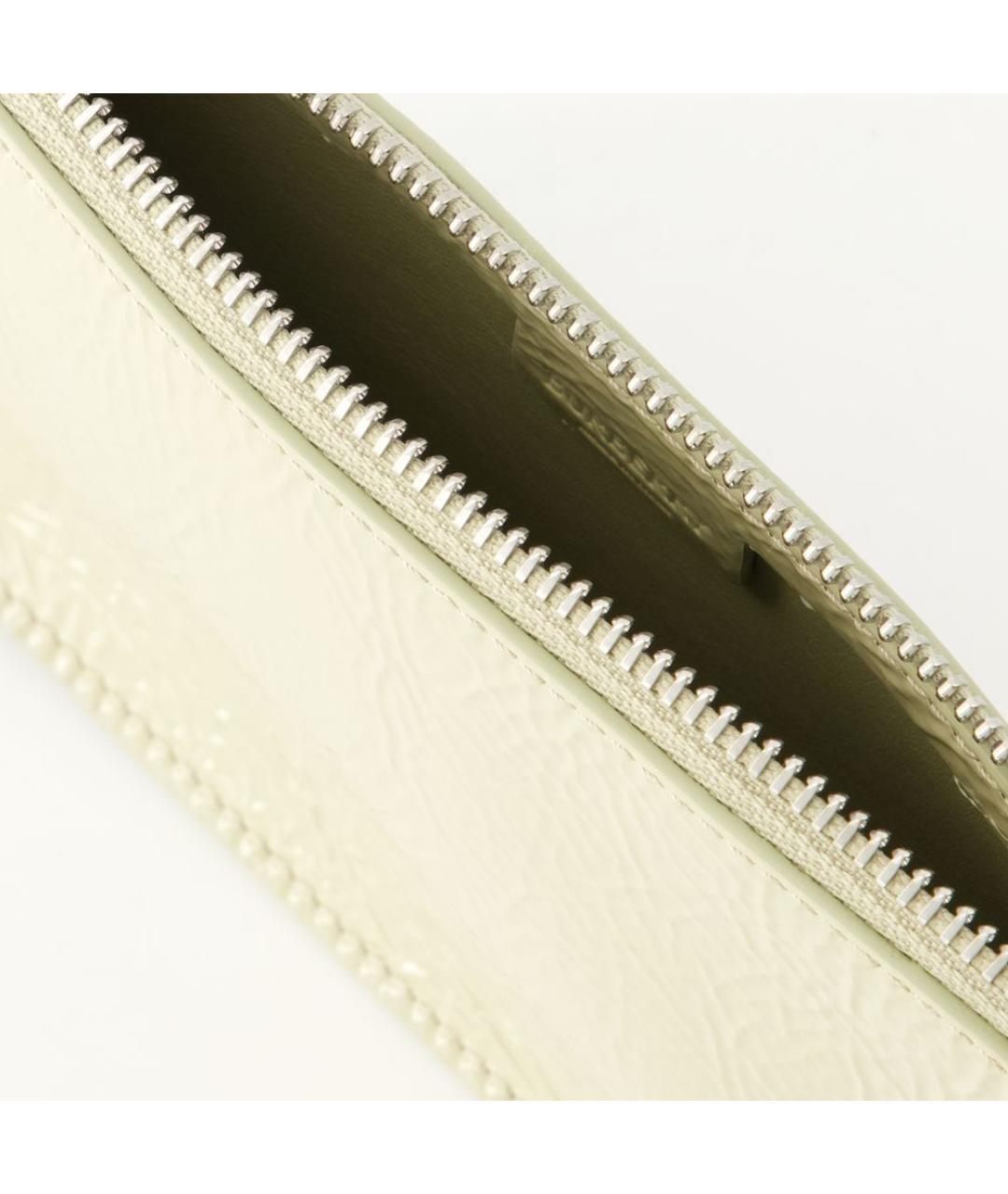 BURBERRY Зеленая кожаная сумка через плечо, фото 4