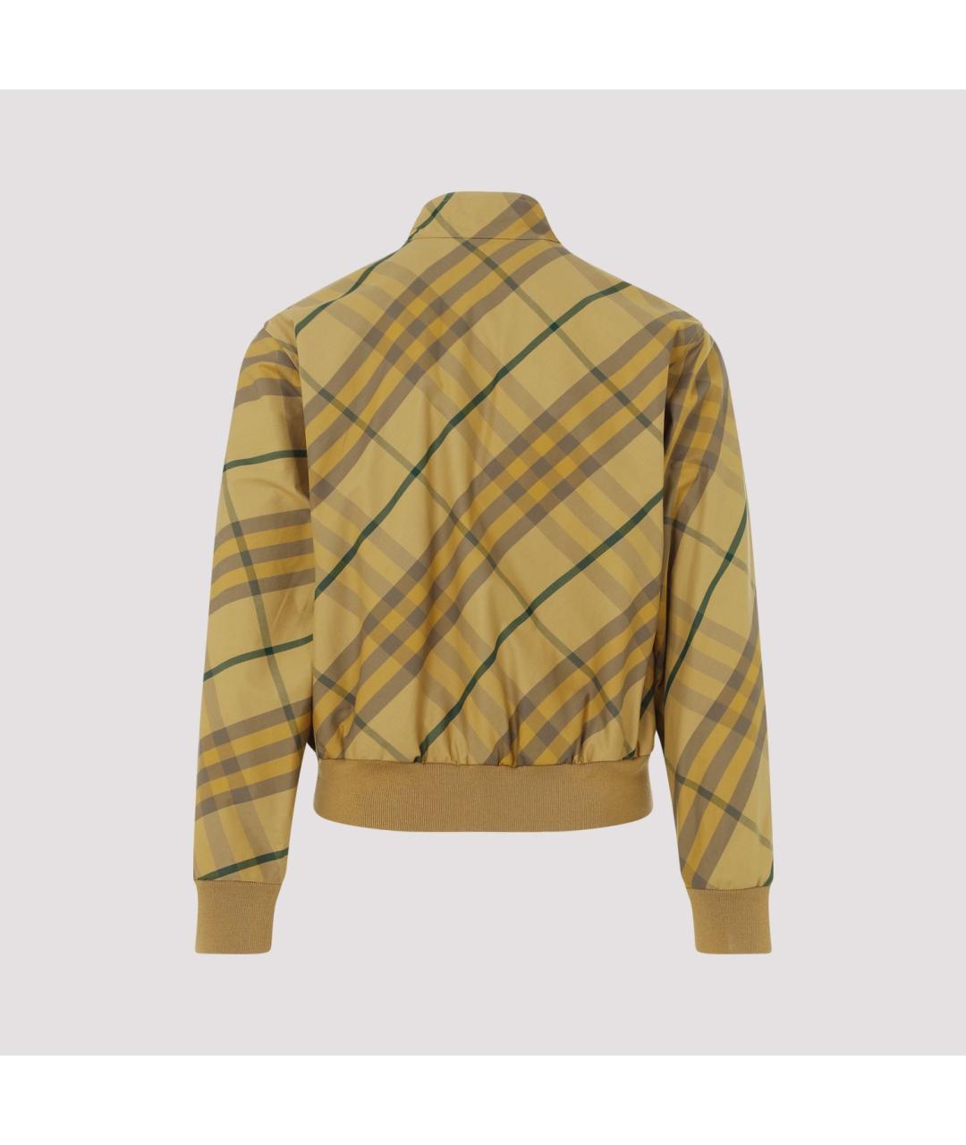 BURBERRY Бежевая хлопковая куртка, фото 2