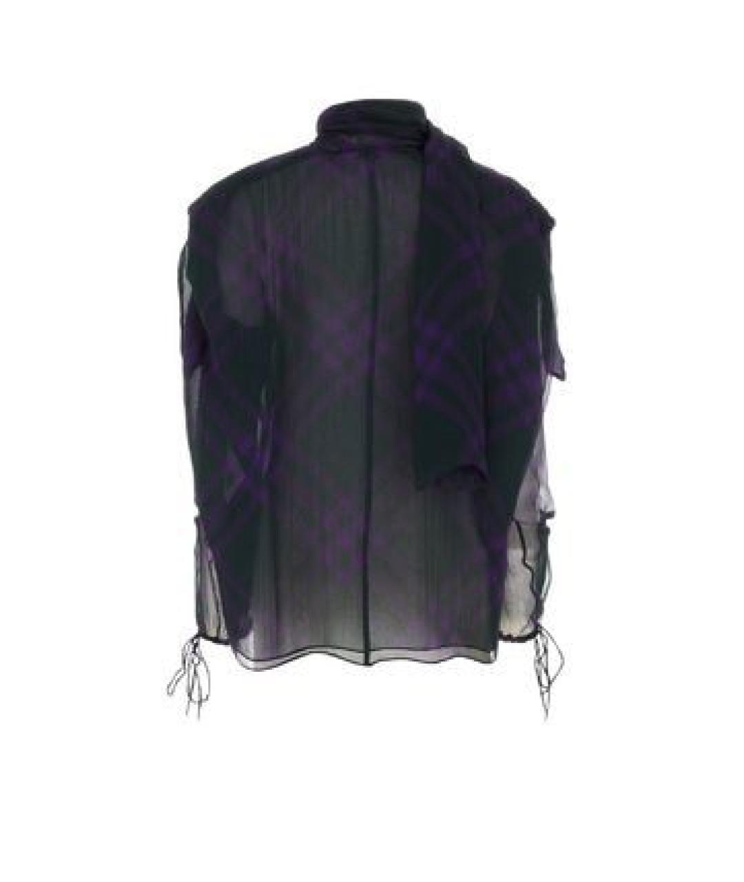 BURBERRY Мульти шелковая блузы, фото 2