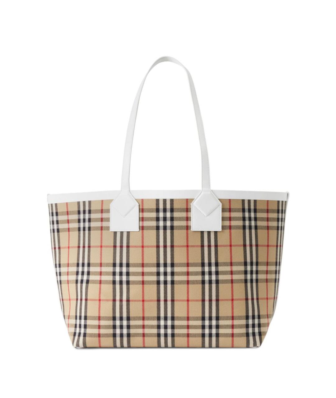 BURBERRY Бежевая сумка тоут, фото 3