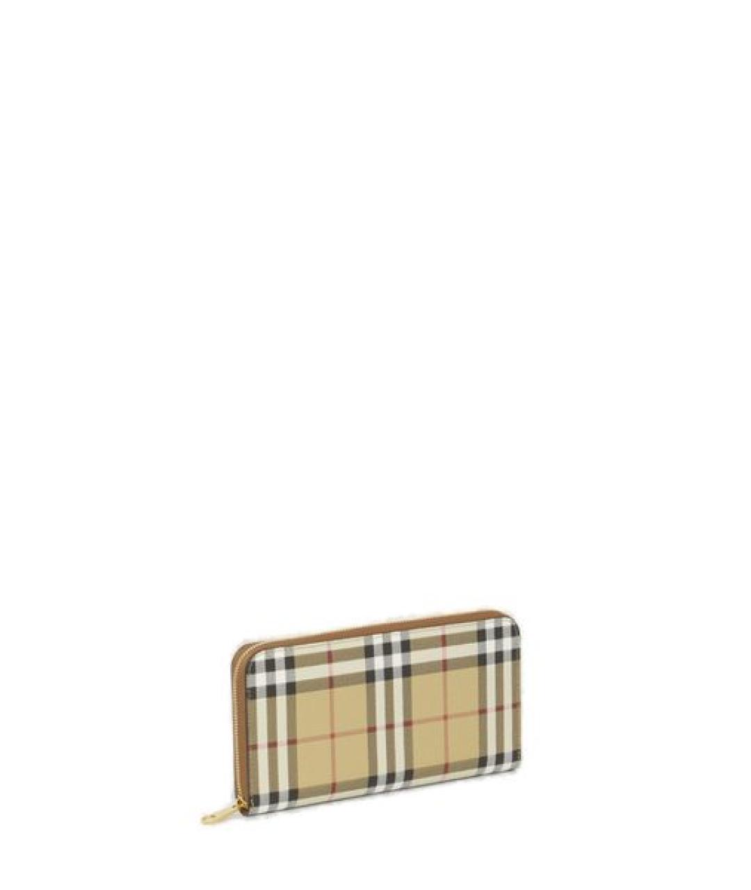 BURBERRY Бежевый кошелек, фото 2