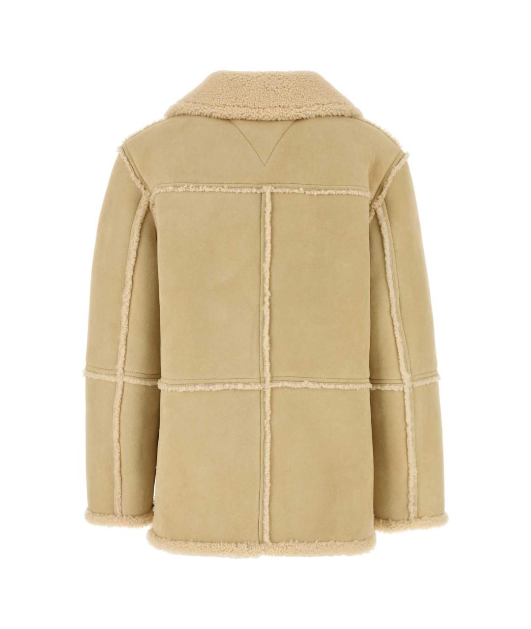 BOTTEGA VENETA Бежевое пальто, фото 2
