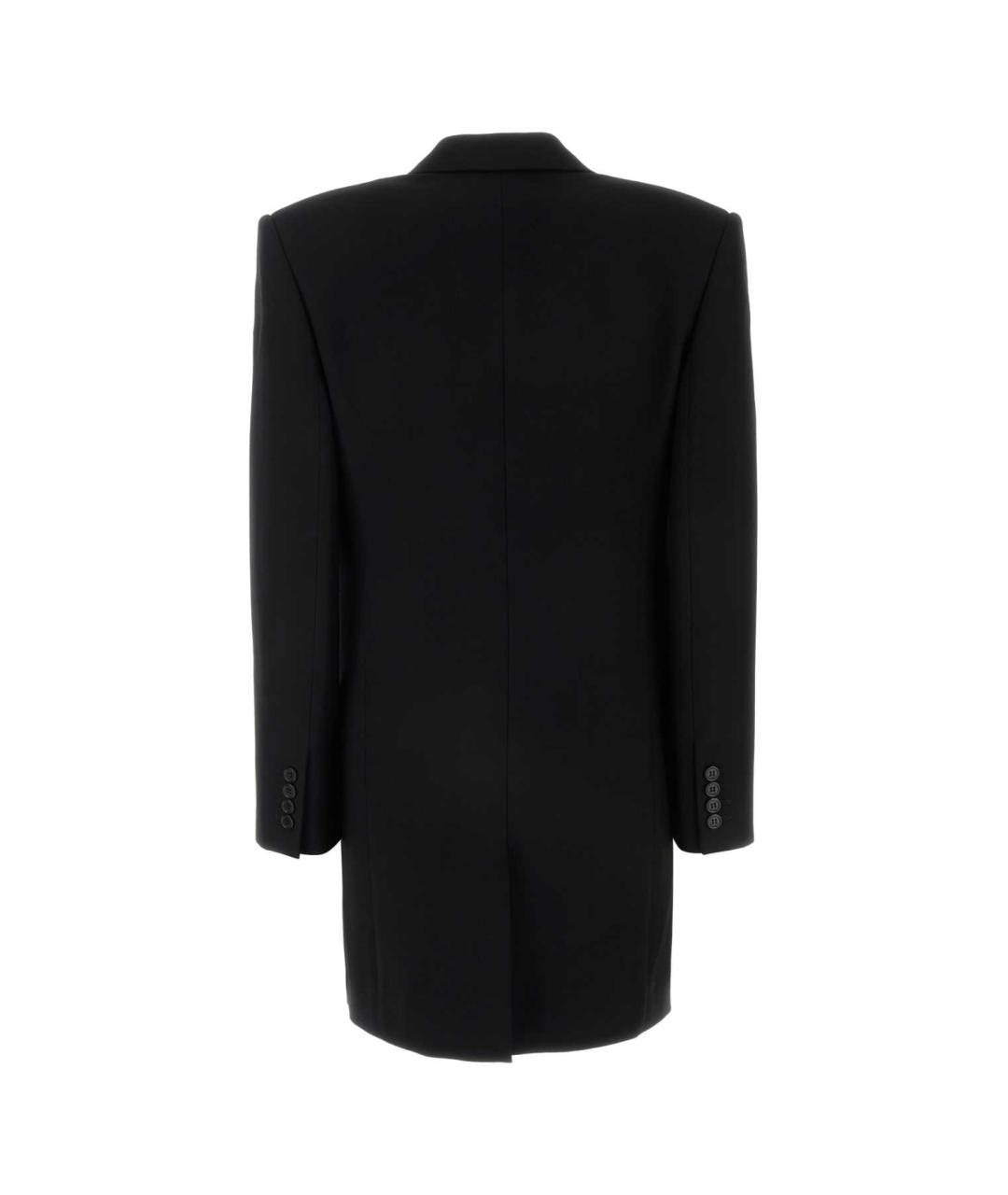 SAINT LAURENT Черная шерстяная куртка, фото 2