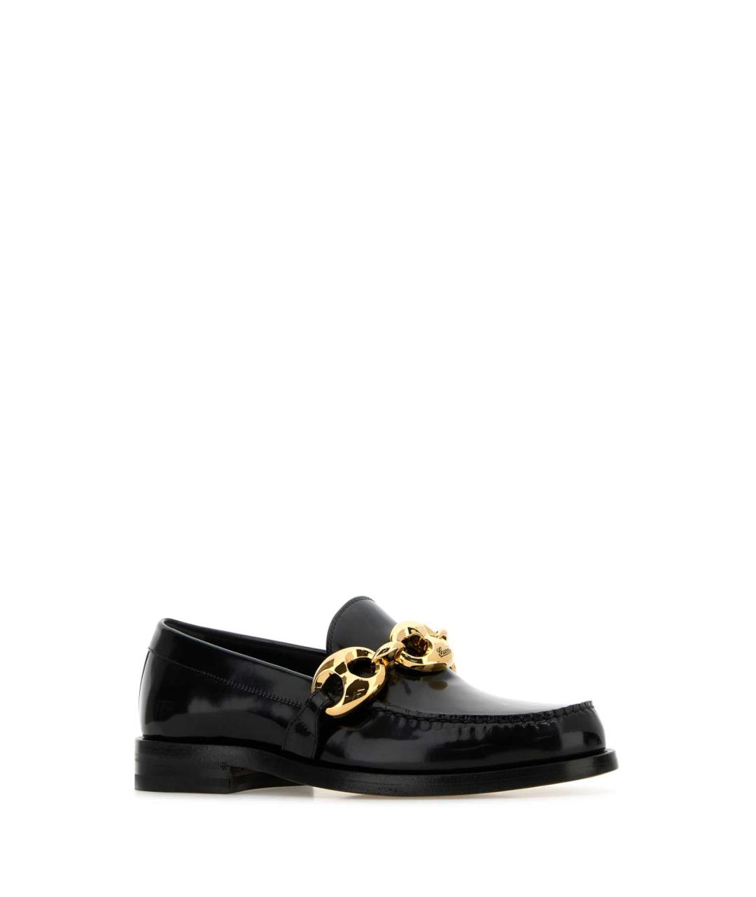 GUCCI Черные кожаные лоферы, фото 2