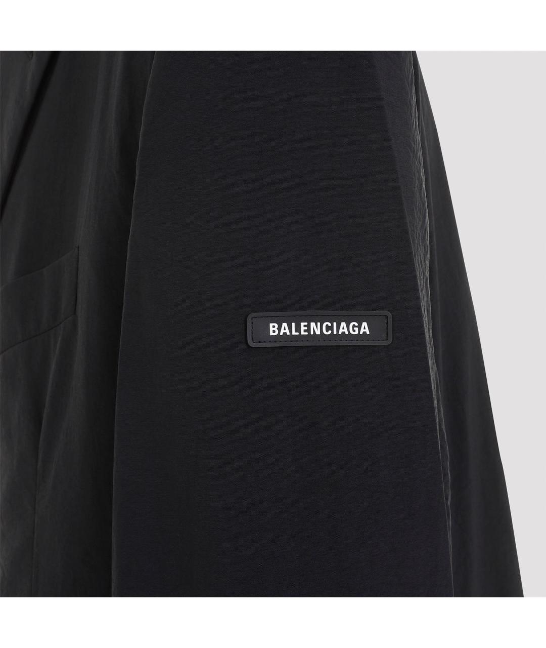 BALENCIAGA Черный вискозный жакет/пиджак, фото 4