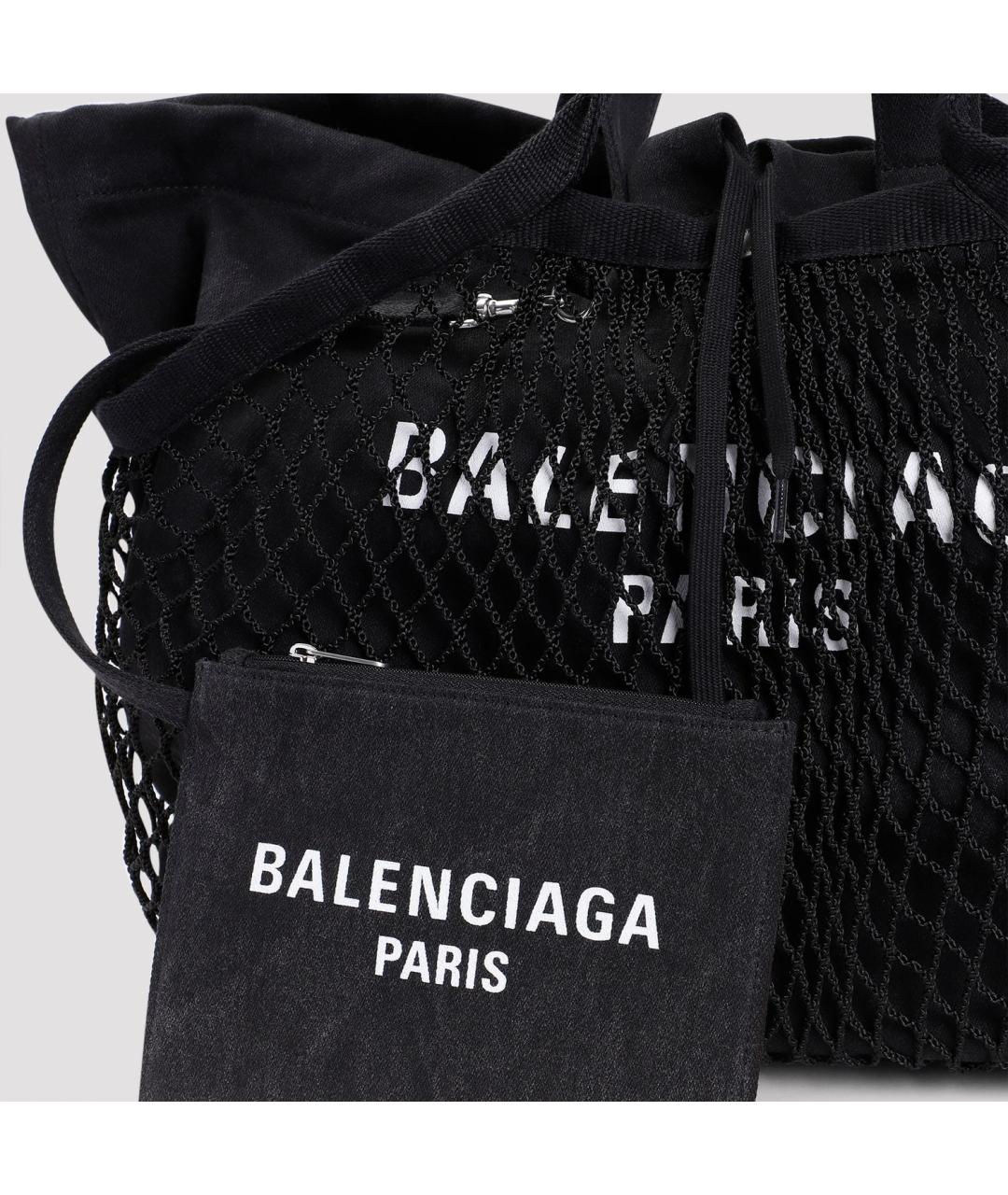 BALENCIAGA Черная сумка с короткими ручками, фото 4