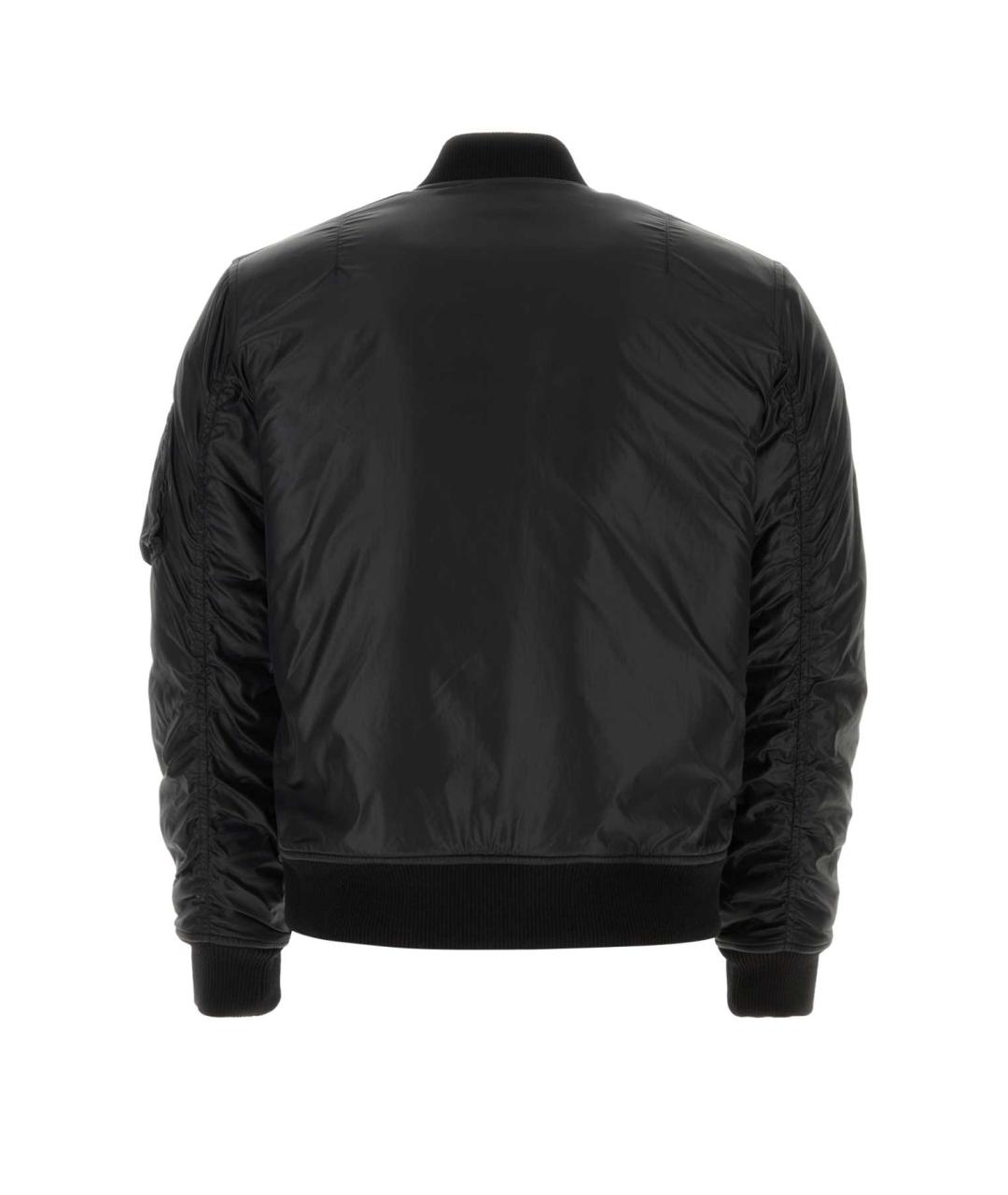 SAINT LAURENT Черная полиэстеровая куртка, фото 2