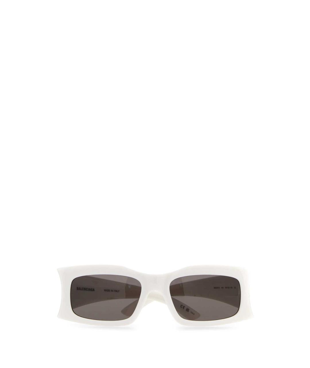 BALENCIAGA Белые солнцезащитные очки, фото 2