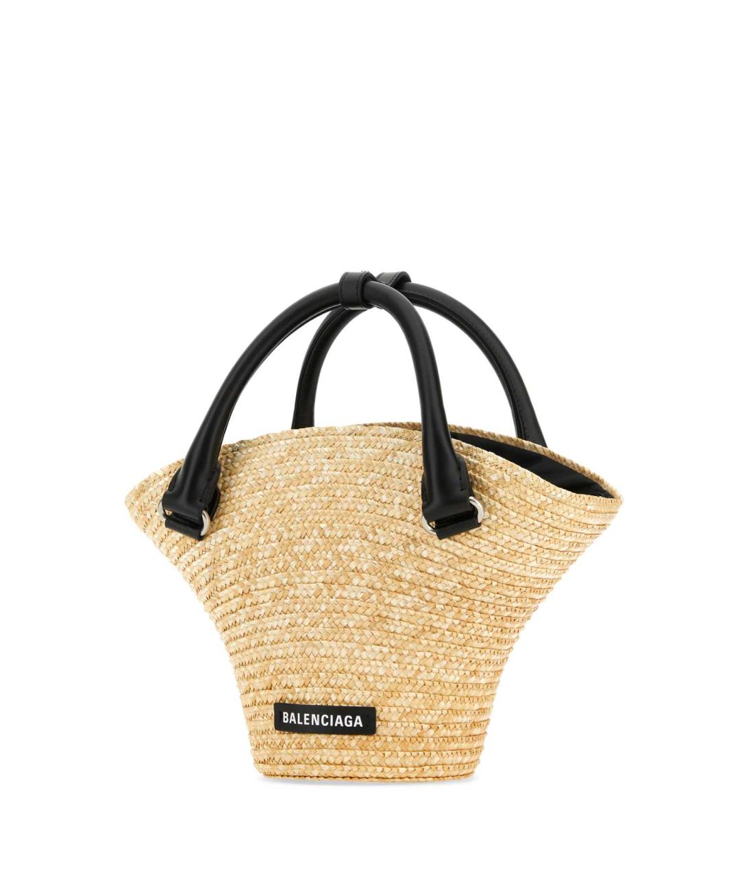 BALENCIAGA Бежевая сумка с короткими ручками, фото 2