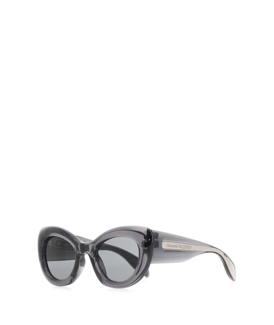 ALEXANDER MCQUEEN Серые солнцезащитные очки, фото 1