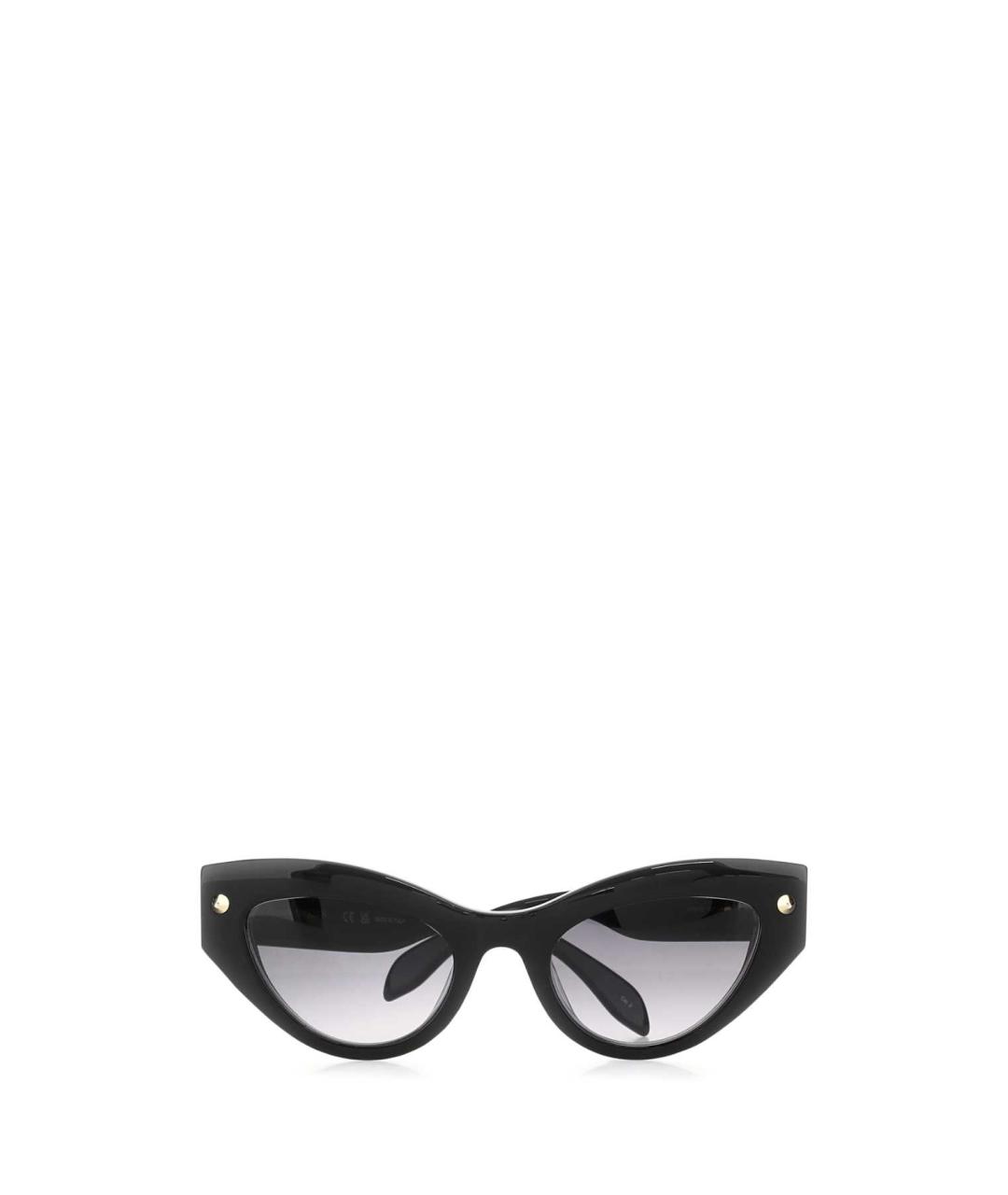 ALEXANDER MCQUEEN Черные солнцезащитные очки, фото 2