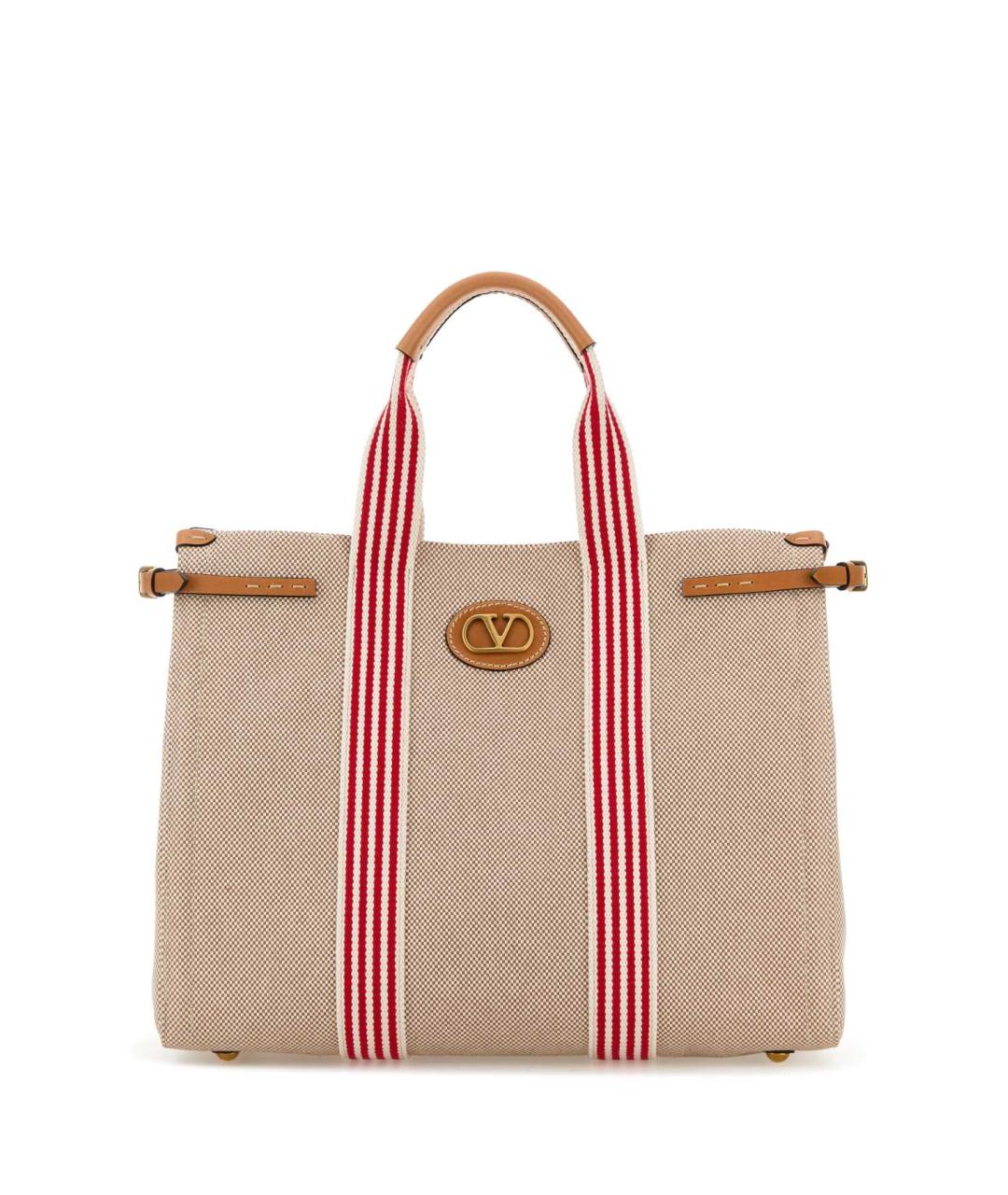 VALENTINO Бежевая сумка с короткими ручками, фото 1