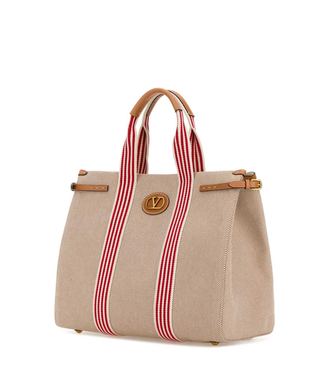 VALENTINO Бежевая сумка с короткими ручками, фото 2