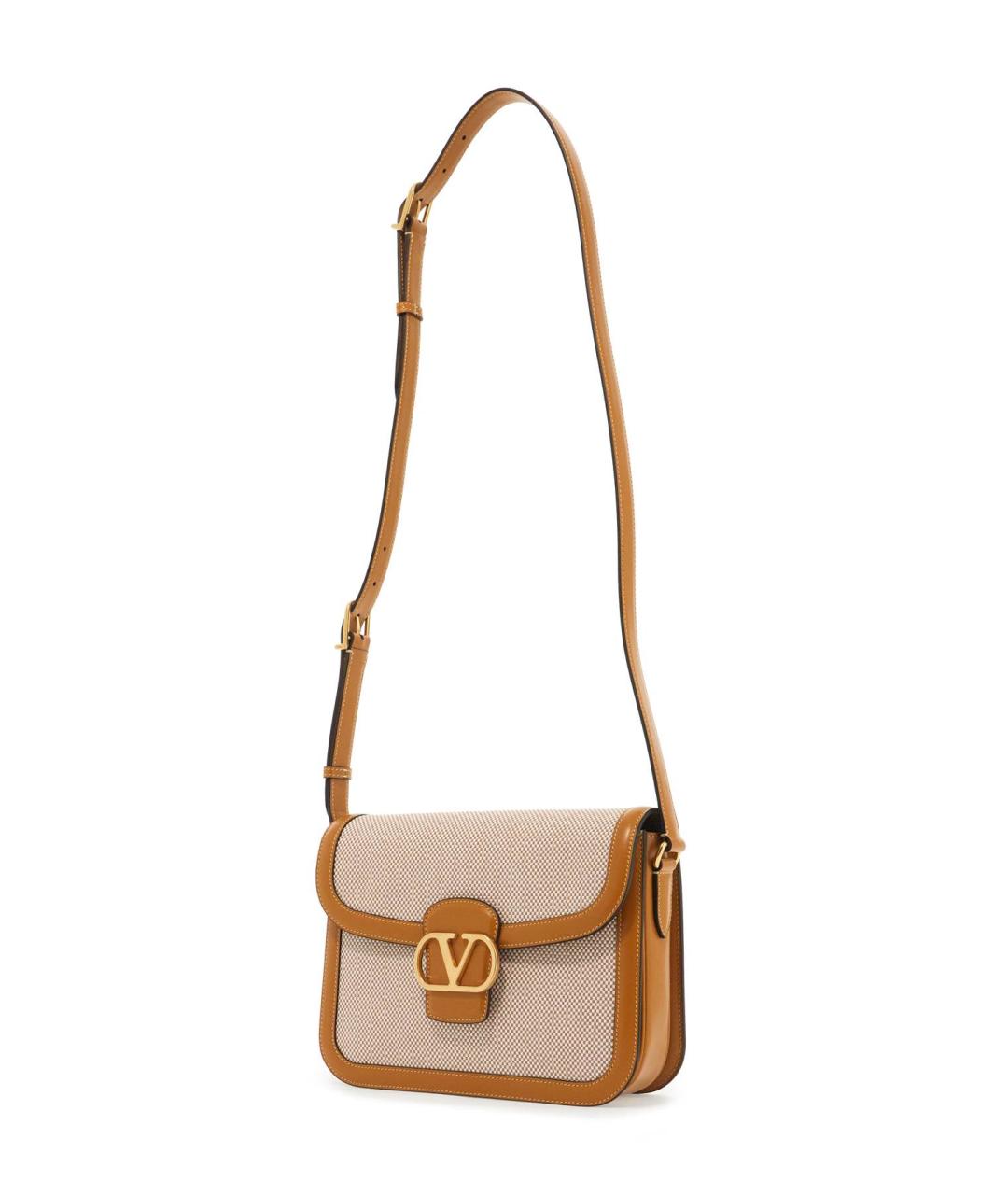 VALENTINO Коричневая сумка через плечо, фото 4