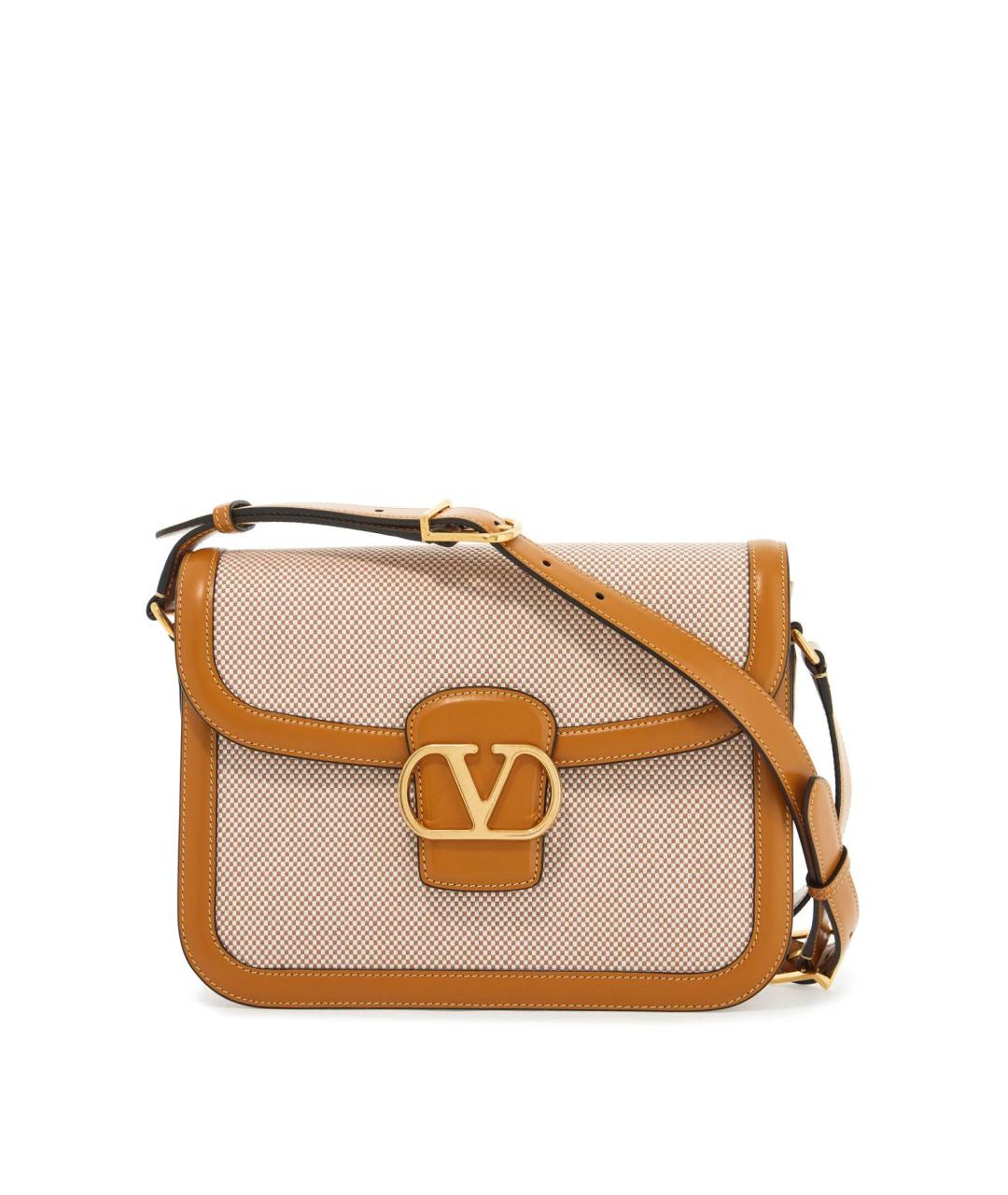 VALENTINO Коричневая сумка через плечо, фото 2