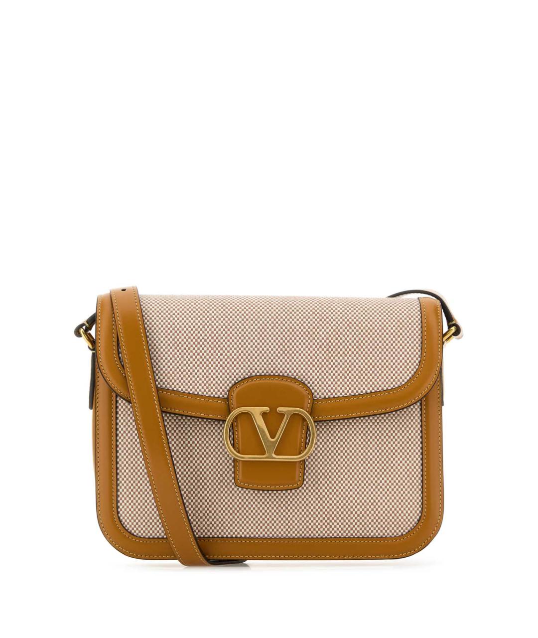 VALENTINO Коричневая сумка через плечо, фото 1