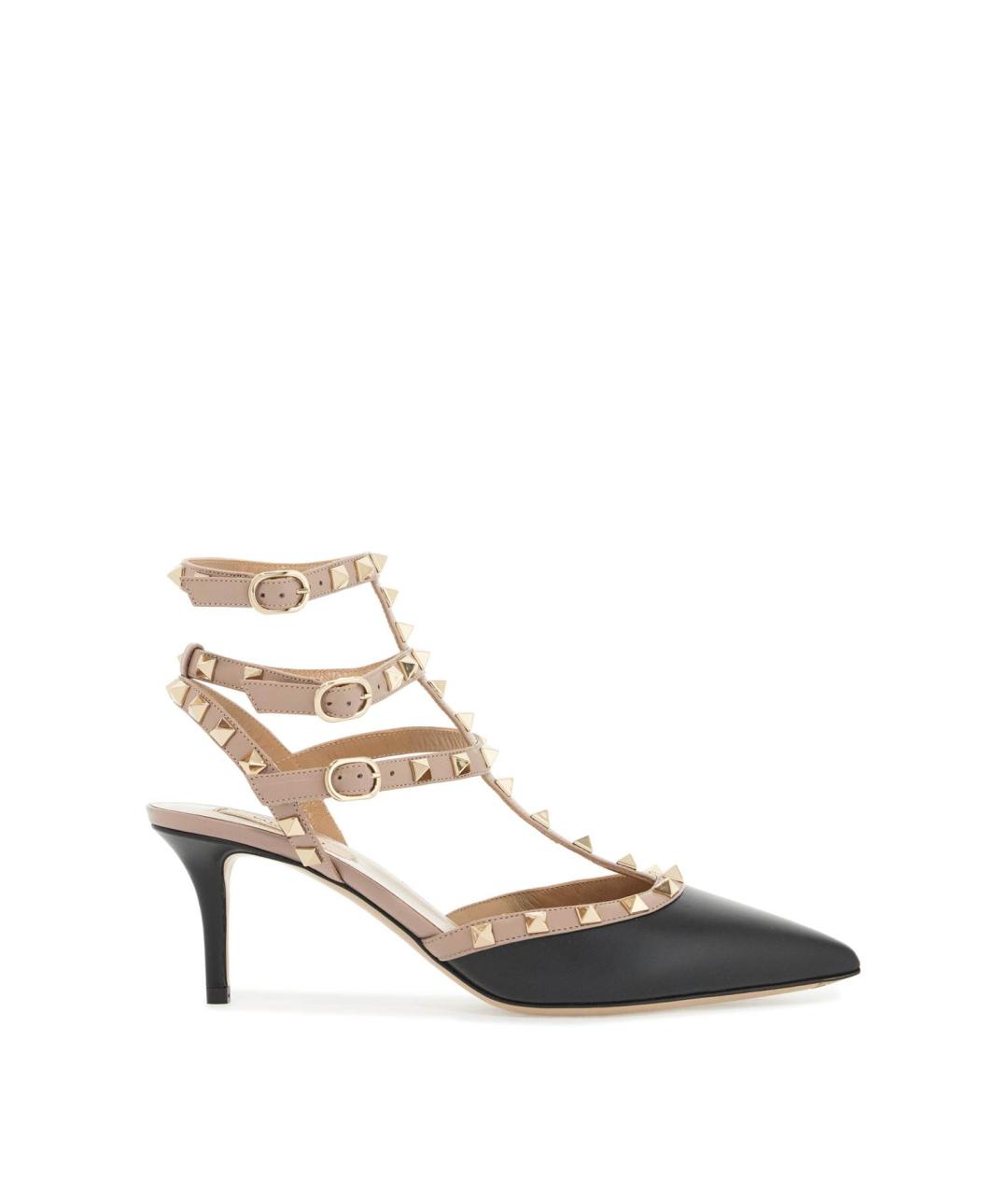 VALENTINO Мульти кожаные босоножки, фото 2