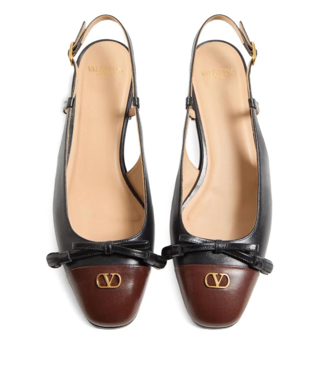 VALENTINO Мульти кожаные балетки, фото 4