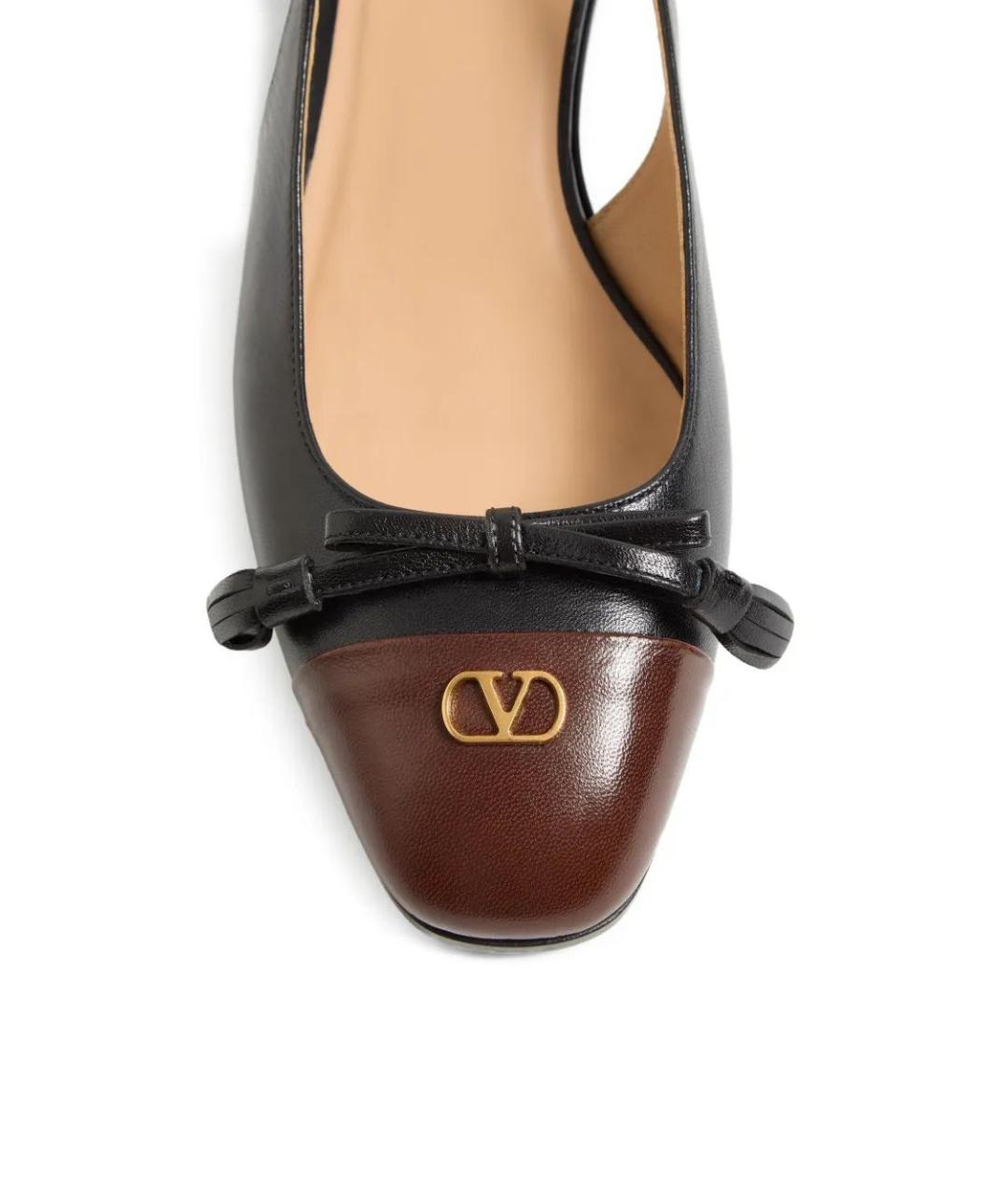 VALENTINO Мульти кожаные балетки, фото 5