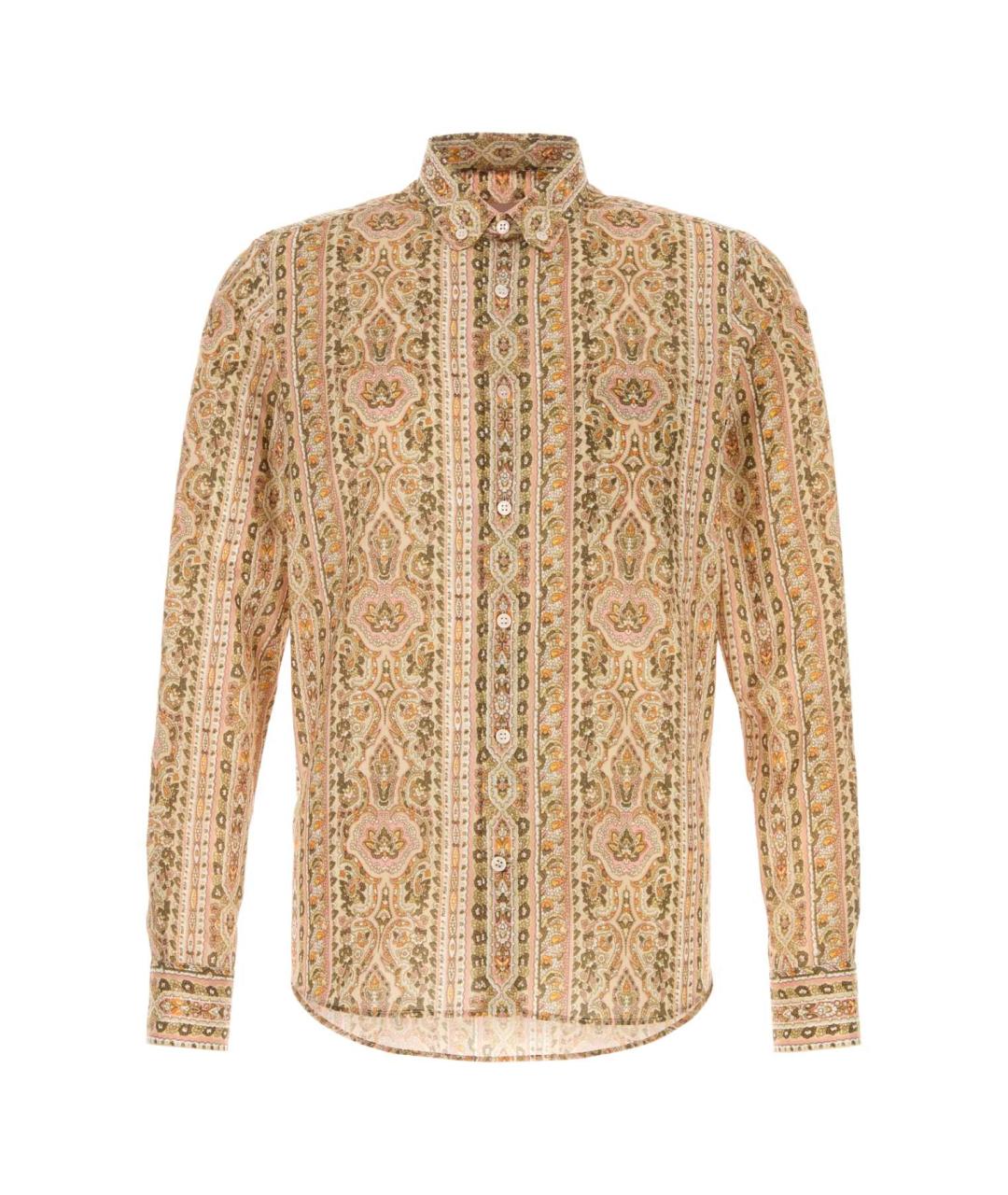VALENTINO Мульти хлопковая кэжуал рубашка, фото 1