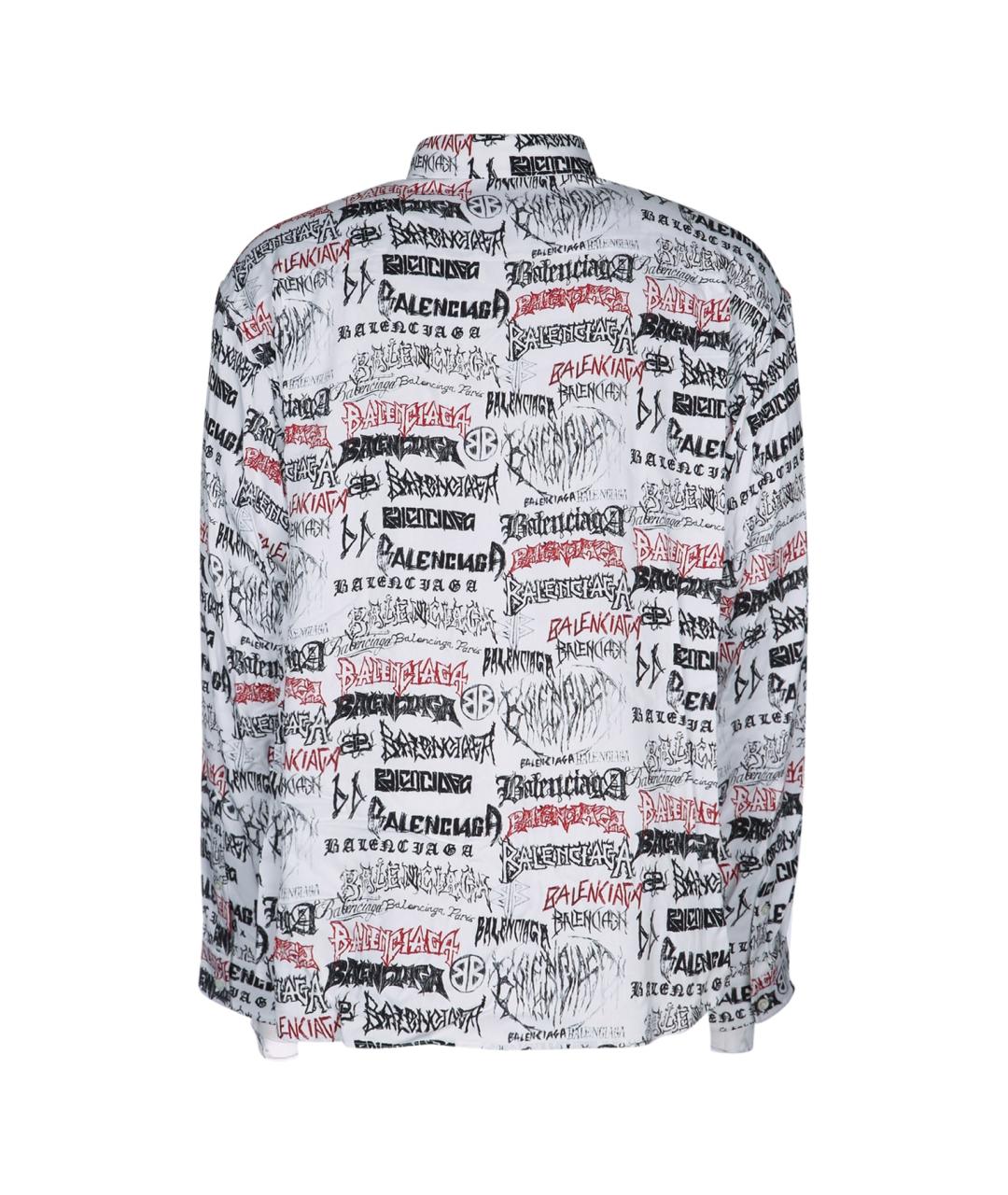 BALENCIAGA Мульти хлопковая кэжуал рубашка, фото 2