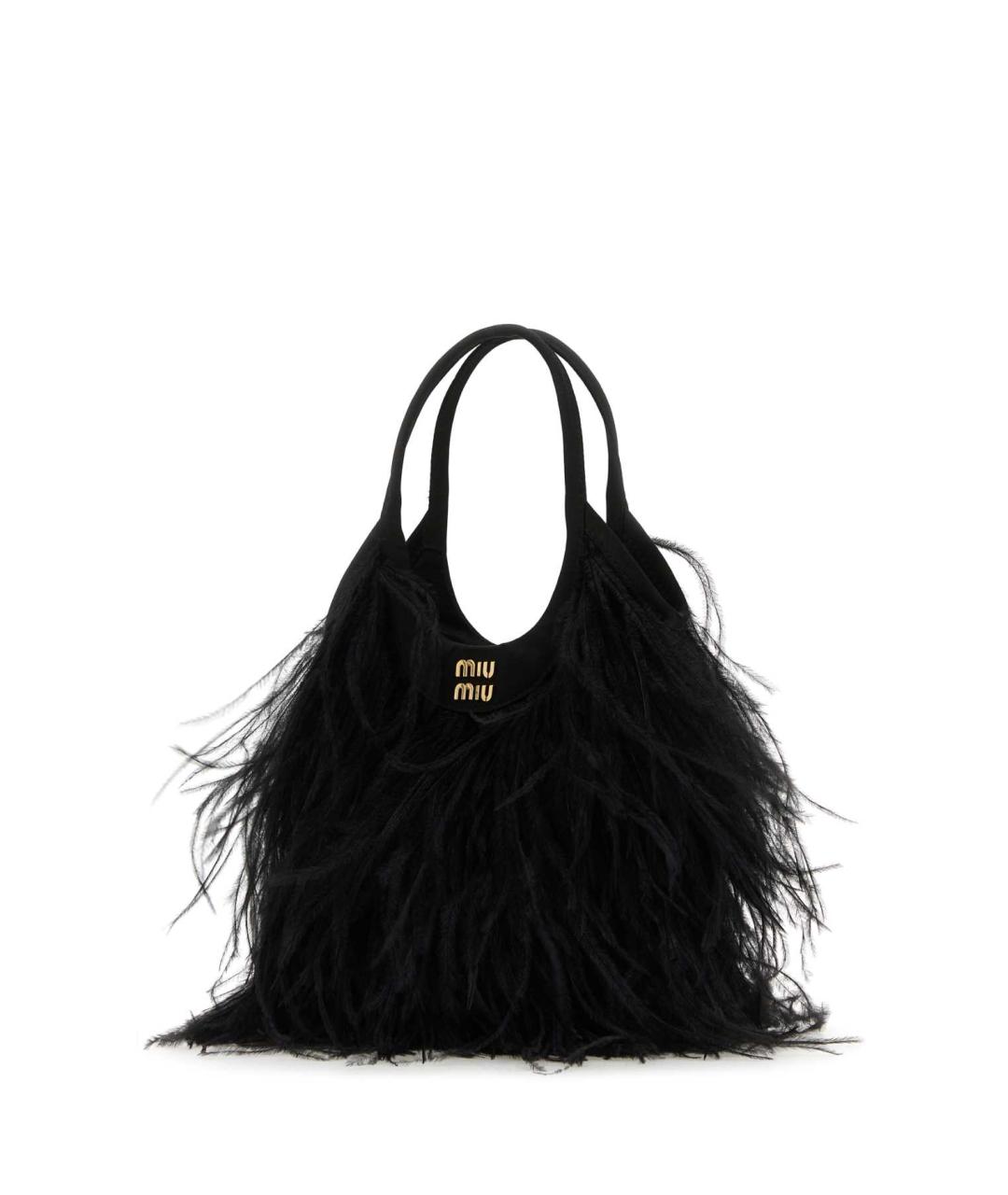 MIU MIU Черная сумка тоут, фото 2