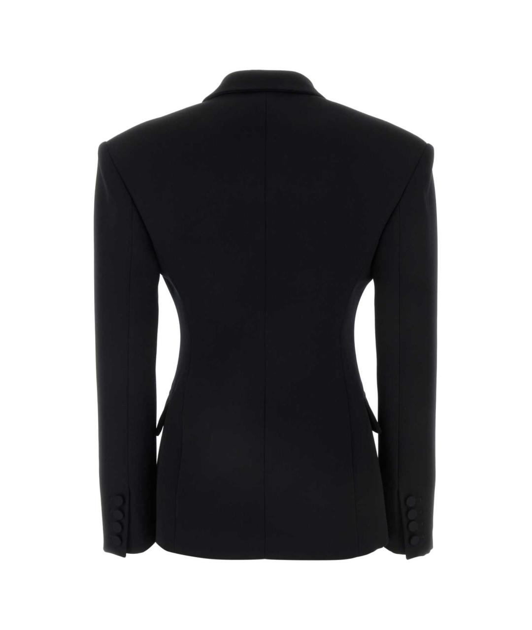 VALENTINO Черный вискозный жакет/пиджак, фото 2