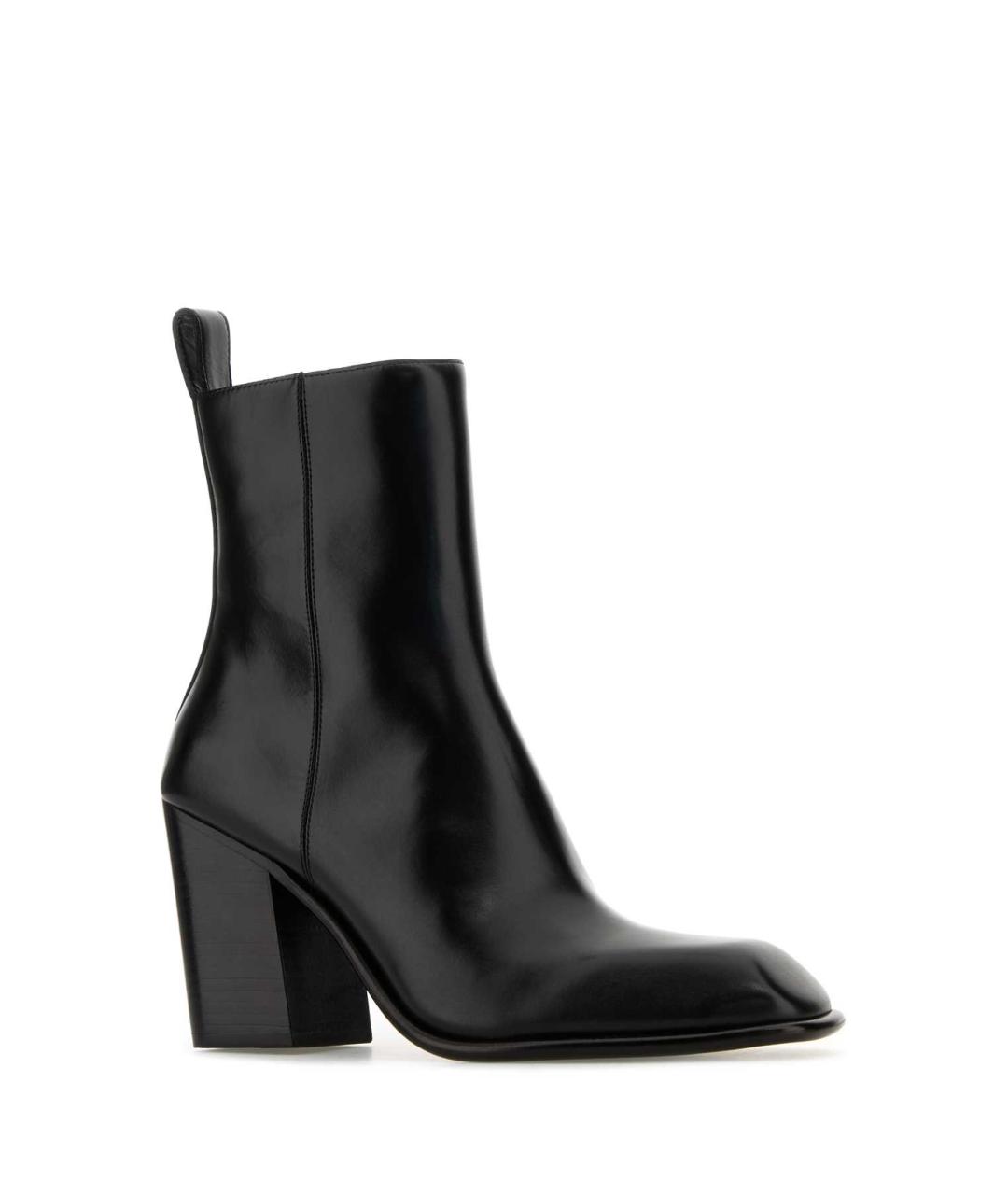 ALEXANDER WANG Черные кожаные ботинки, фото 2