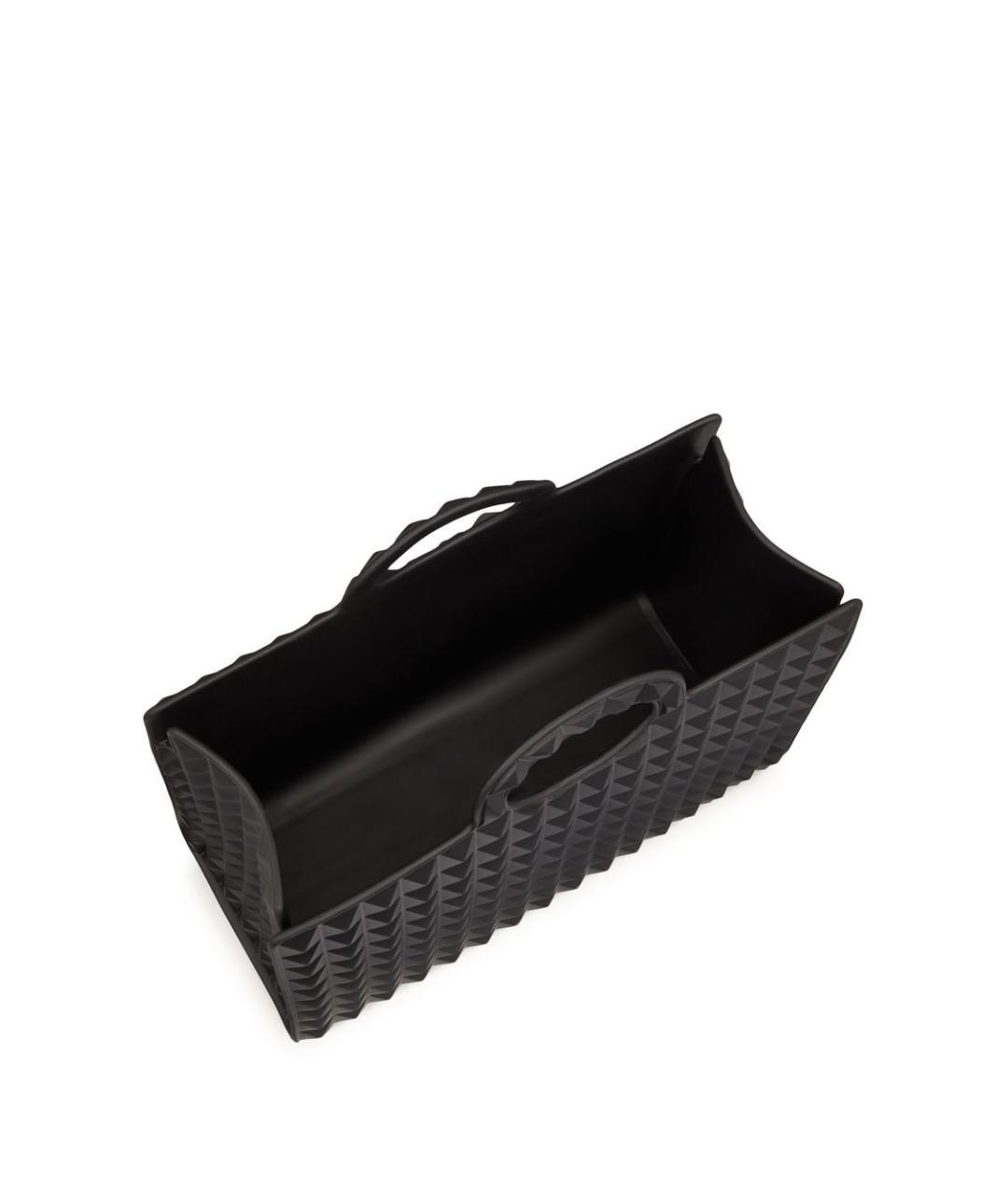 VALENTINO Черная сумка с короткими ручками, фото 5