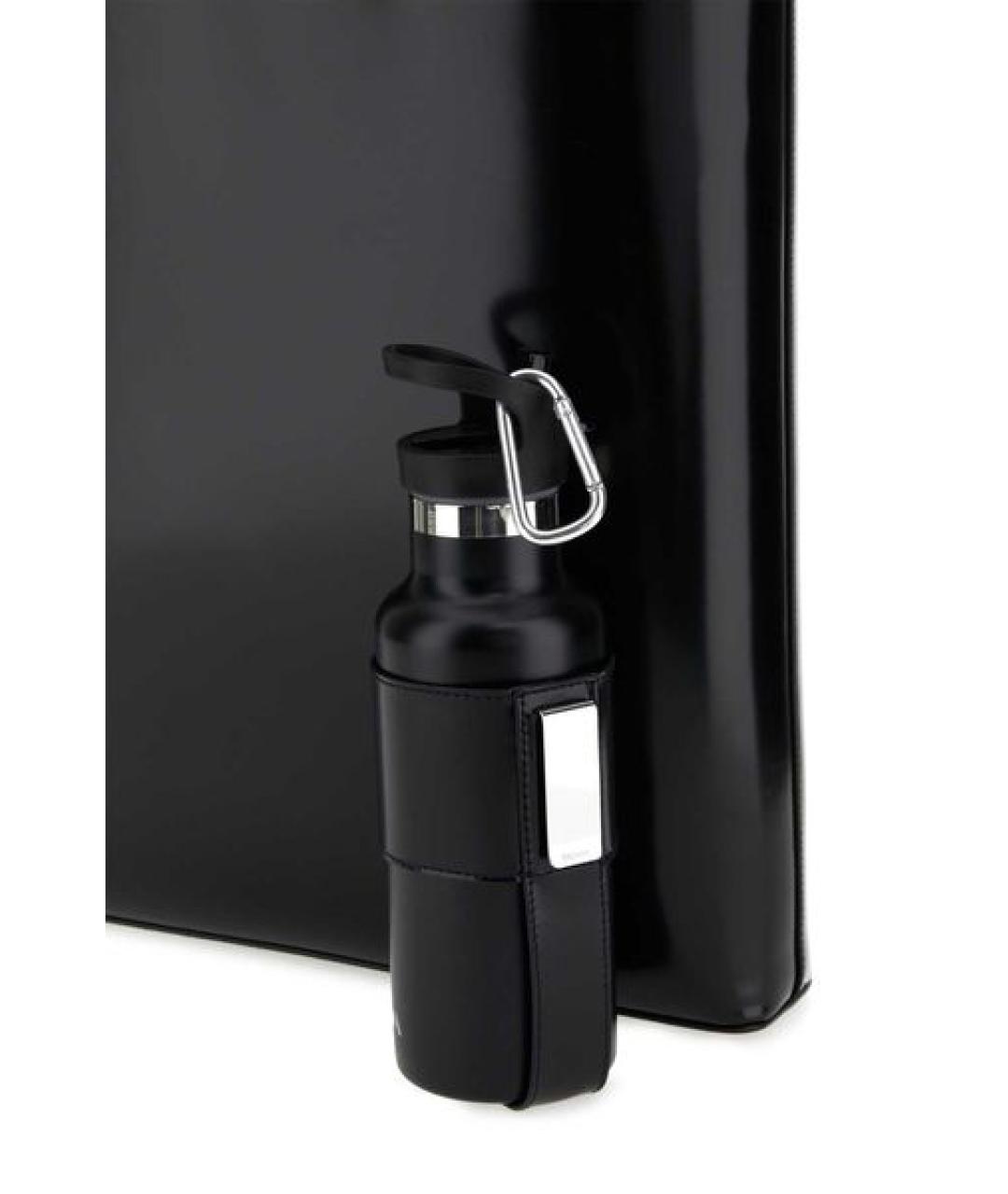 PRADA Черная кожаная сумка с короткими ручками, фото 4