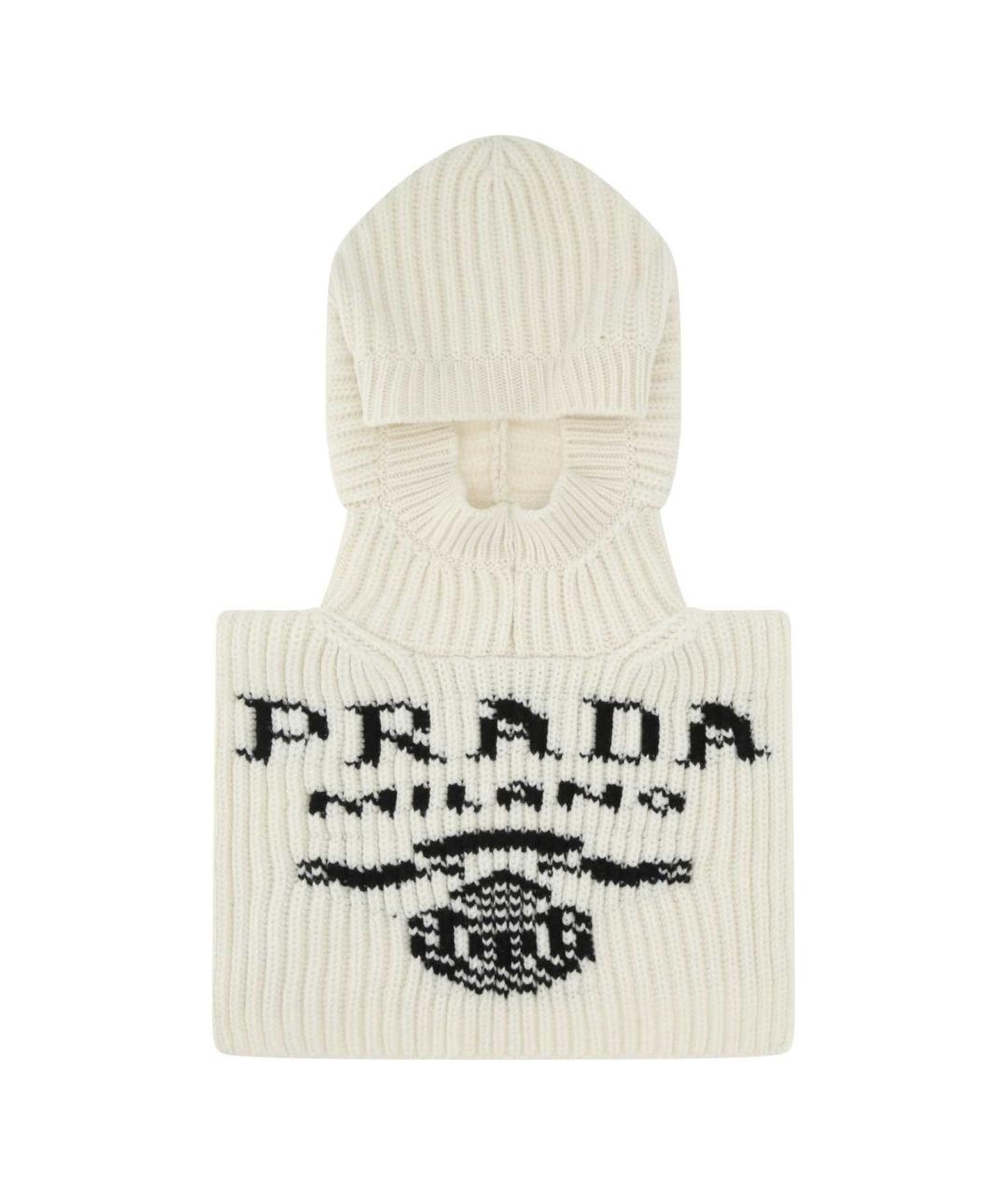 PRADA Бежевая шапка, фото 1