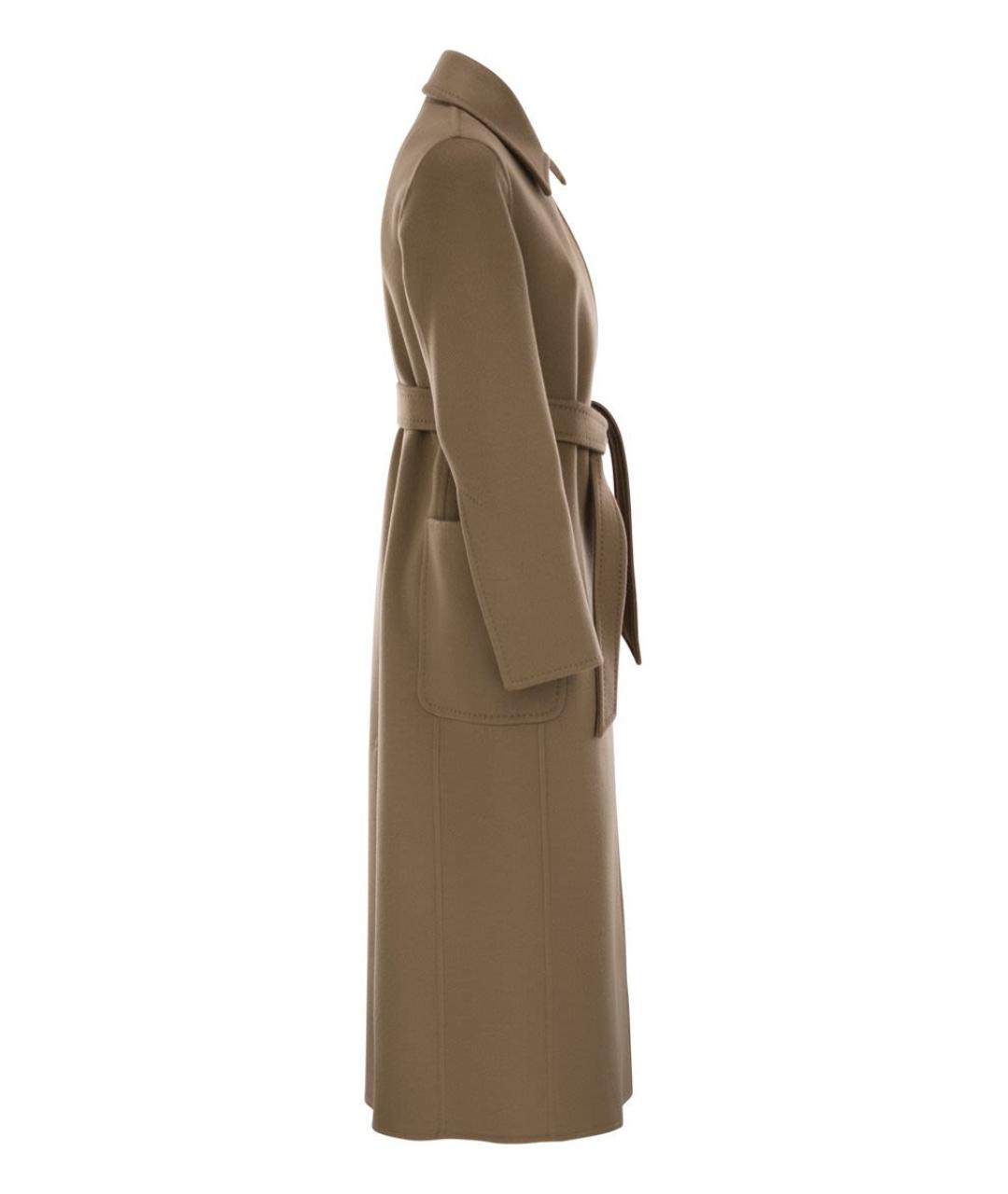 MAX MARA Бежевое кашемировое пальто, фото 3