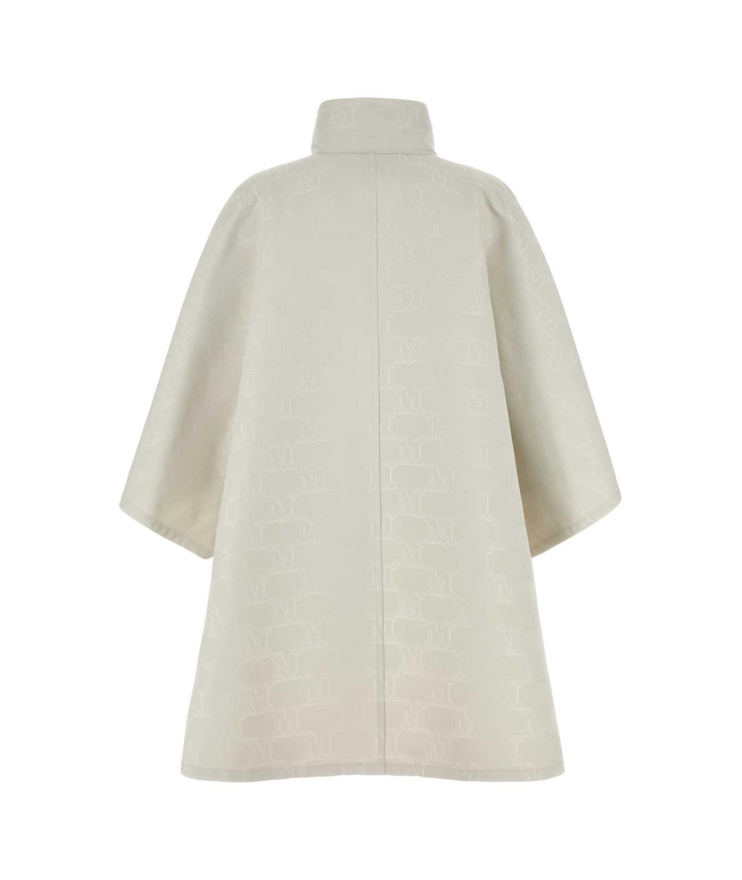 MAX MARA Белая полиэстеровая куртка, фото 2