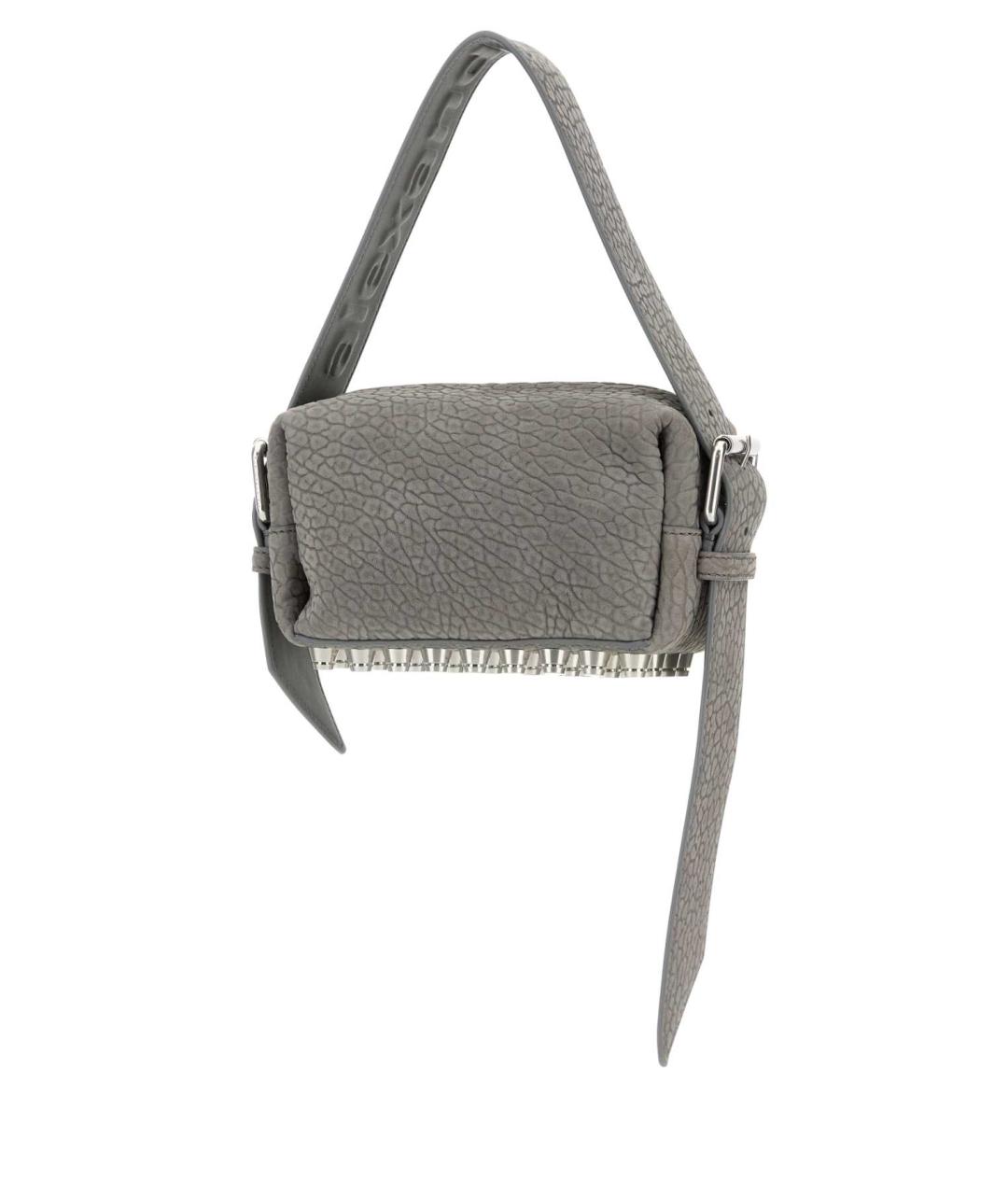 ALEXANDER WANG Серая сумка с короткими ручками, фото 2